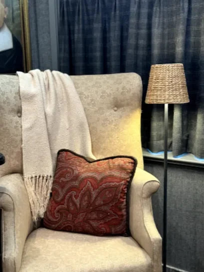 Water Hyacinth Shade Cover (Empire in Natural) - The Mayfair Hall