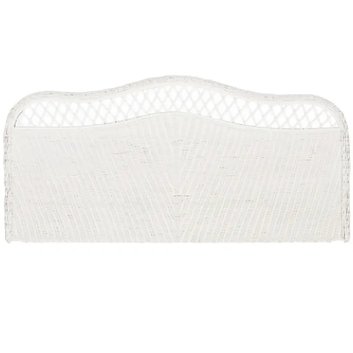 Sephina Rattan Headboard in White
