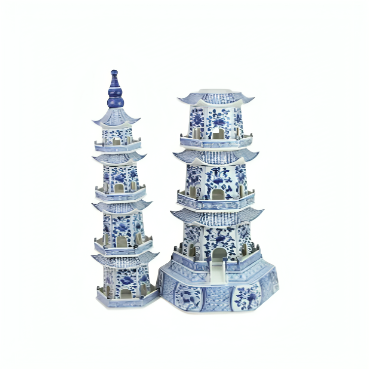 Grand Blue and White Pagoda