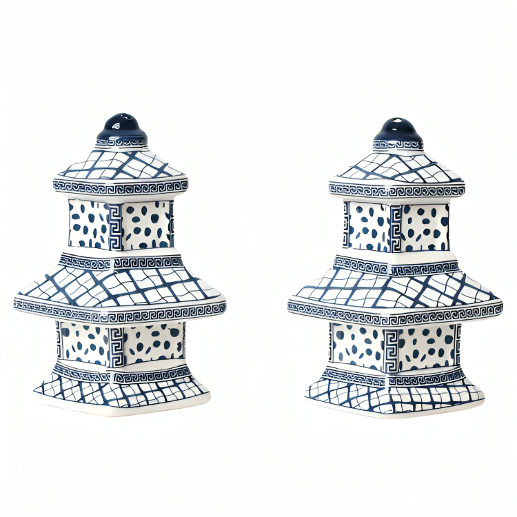 Pagoda Salt and Pepper Shaker