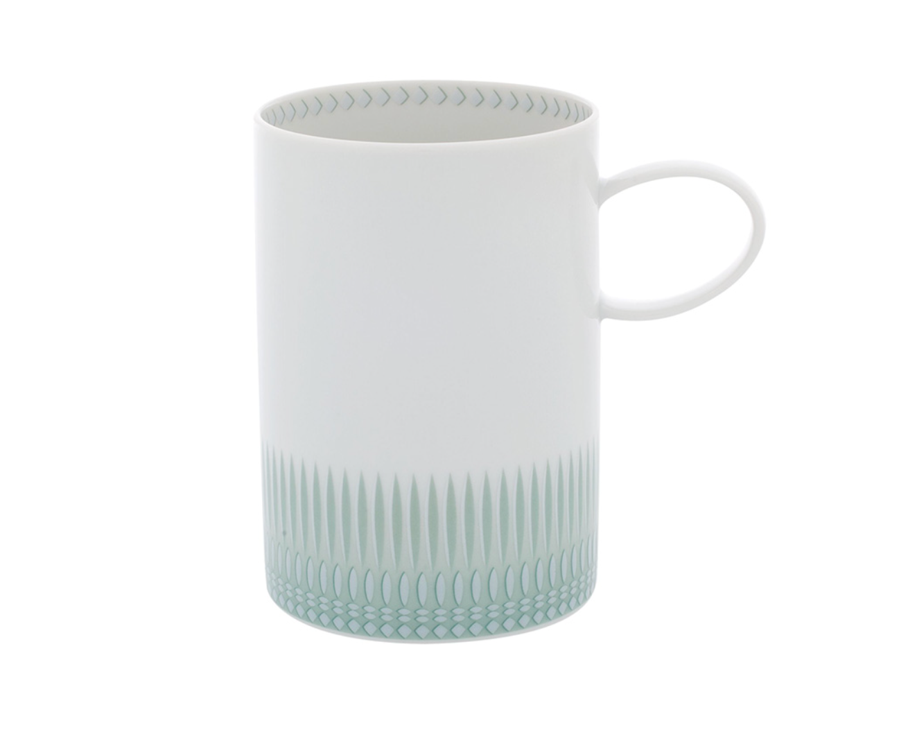 Venezia Porcelain Mug in White