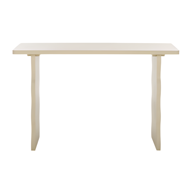 Preslyn Wood Console Table in Sand