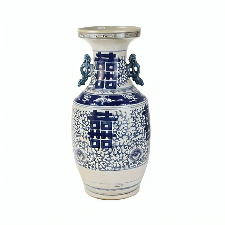 Large Double Happiness Vase