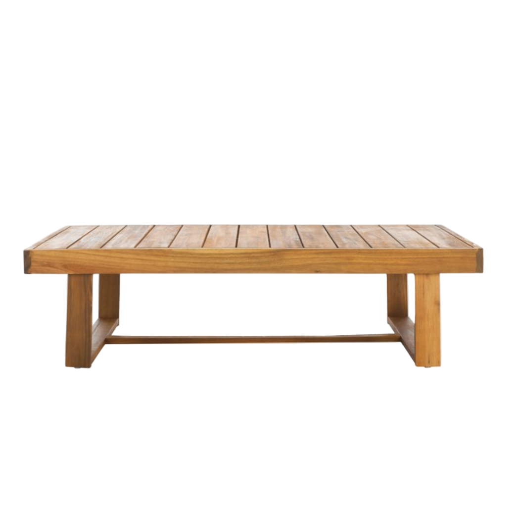 Duncan Acacia Outdoor Coffee Table in Natural