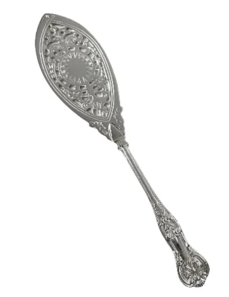Beautiful Silver Pierced Serving/Seafood Spade - The Mayfair Hall