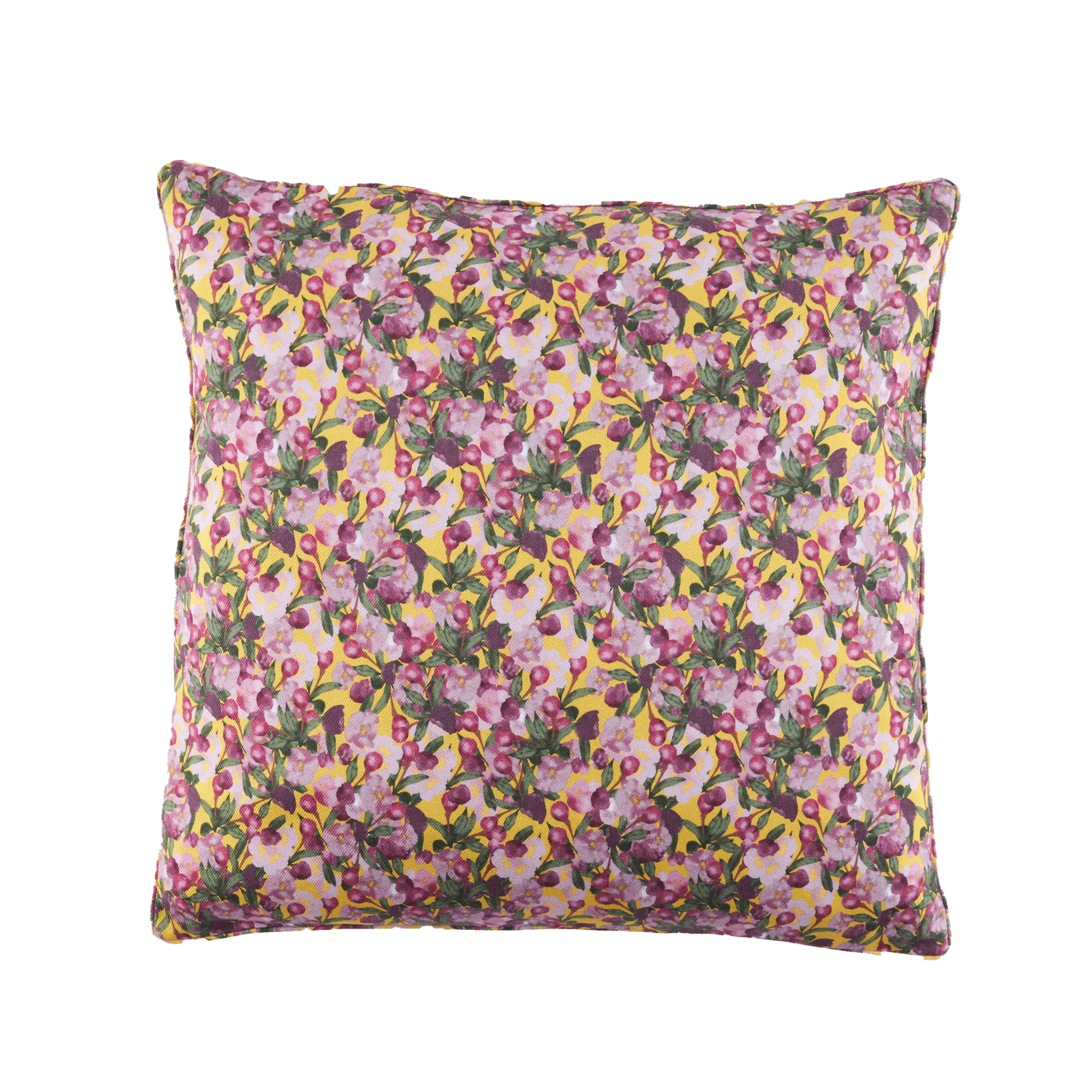 Square Pillow Cover Romance is Dead Yellow - The Mayfair Hall