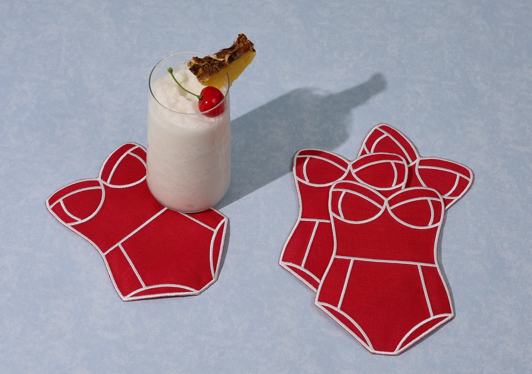 Red Swimsuit Cocktail Napkins - The Mayfair Hall