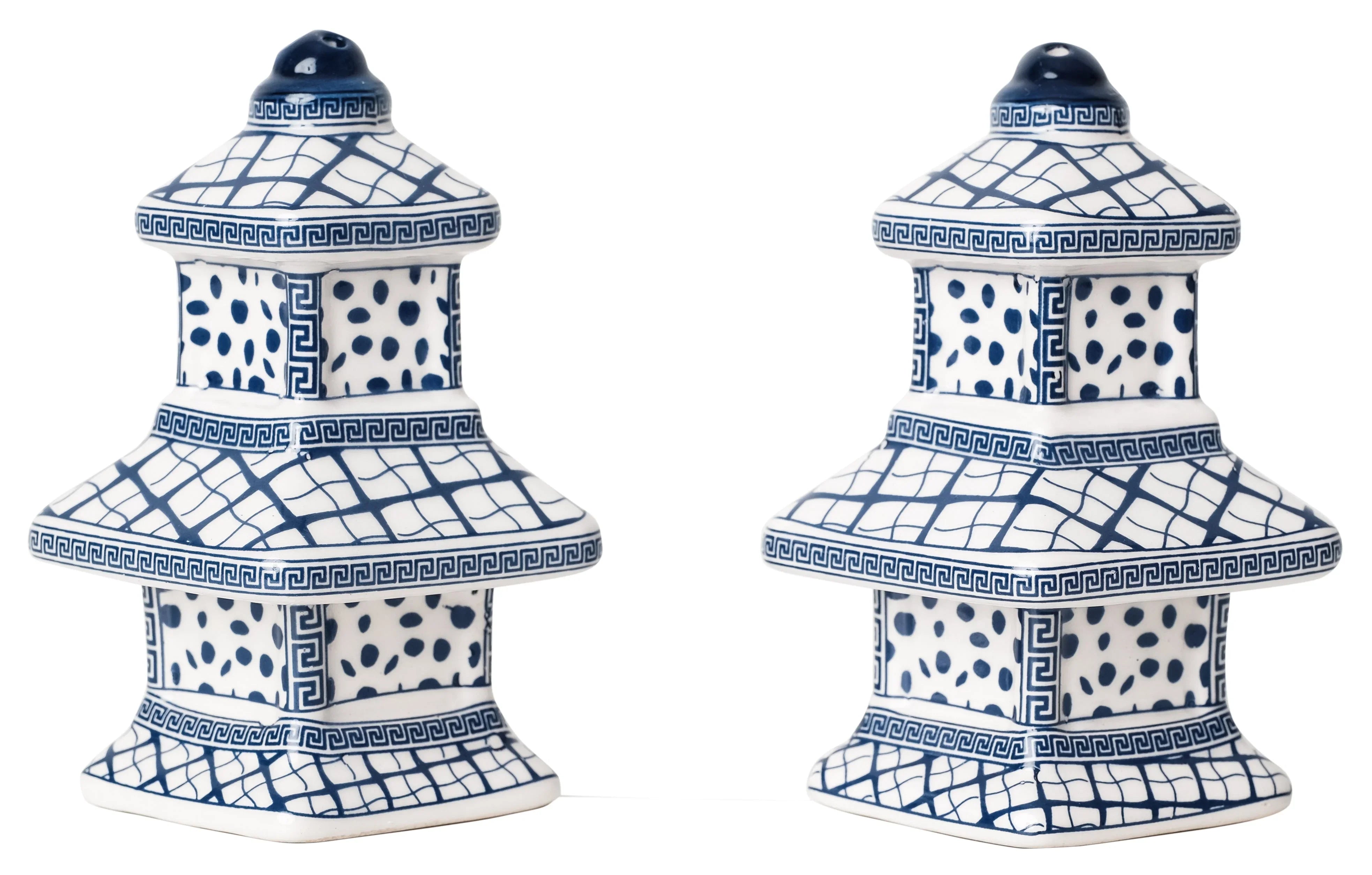 Pagoda Salt and Pepper Shaker - The Mayfair Hall