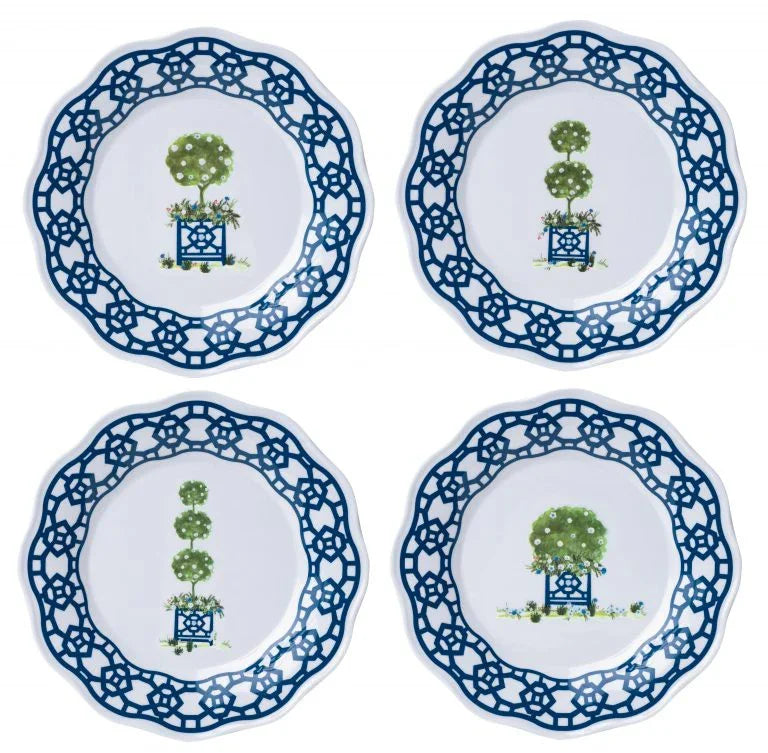 Trellis and Topiary MELAMINE DINNERWARE COLLECTION - The Mayfair Hall