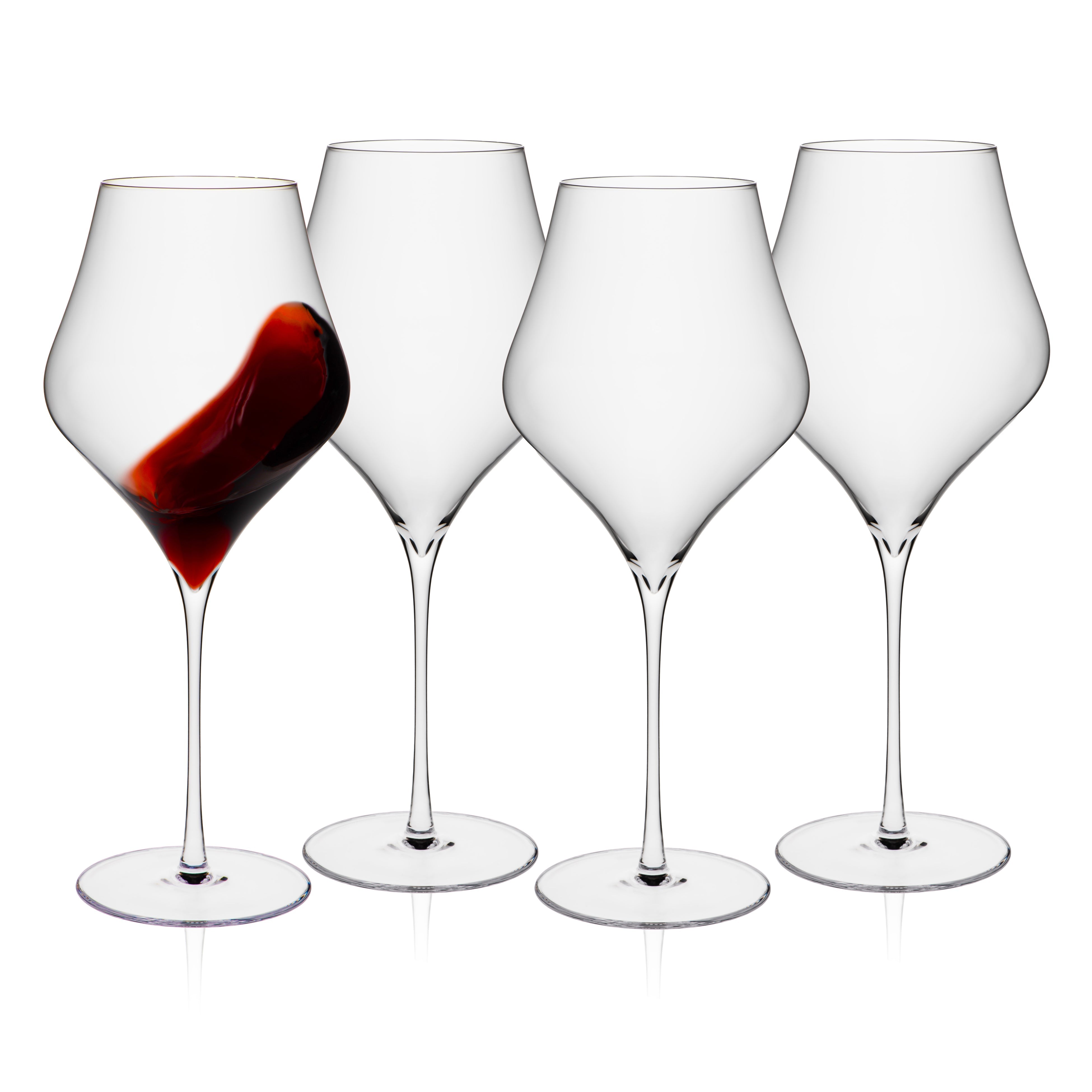 Terrace Red Wine Glasses, Set of 4