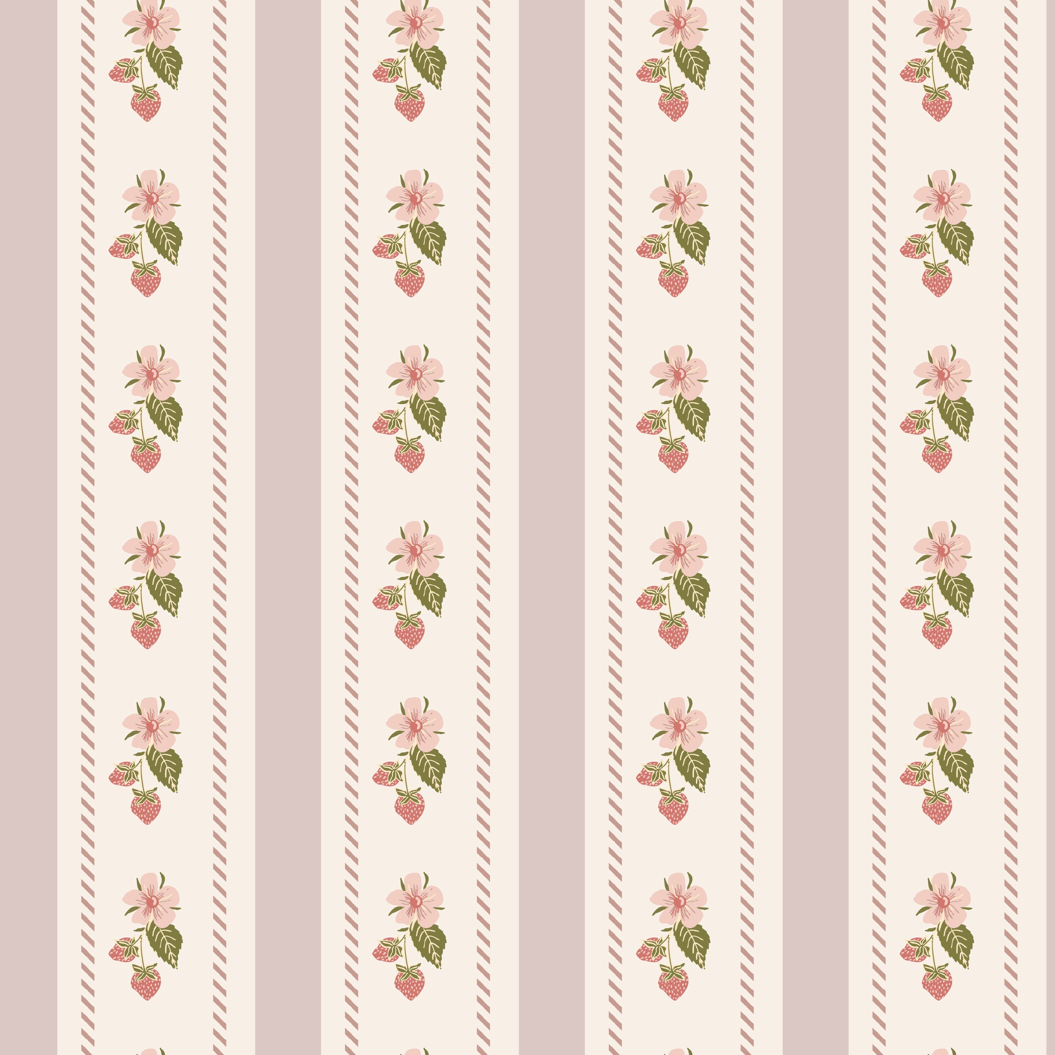 Tilda Wallpaper by Adeline-Julie Bee