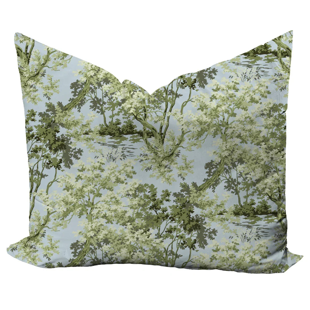 Ginger Pillow in Sanctuary and Eloise - The Mayfair Hall