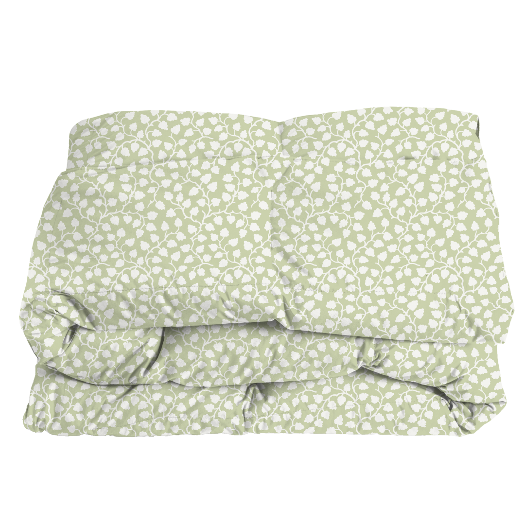 Audrey in Celadon Reverse Comforter
