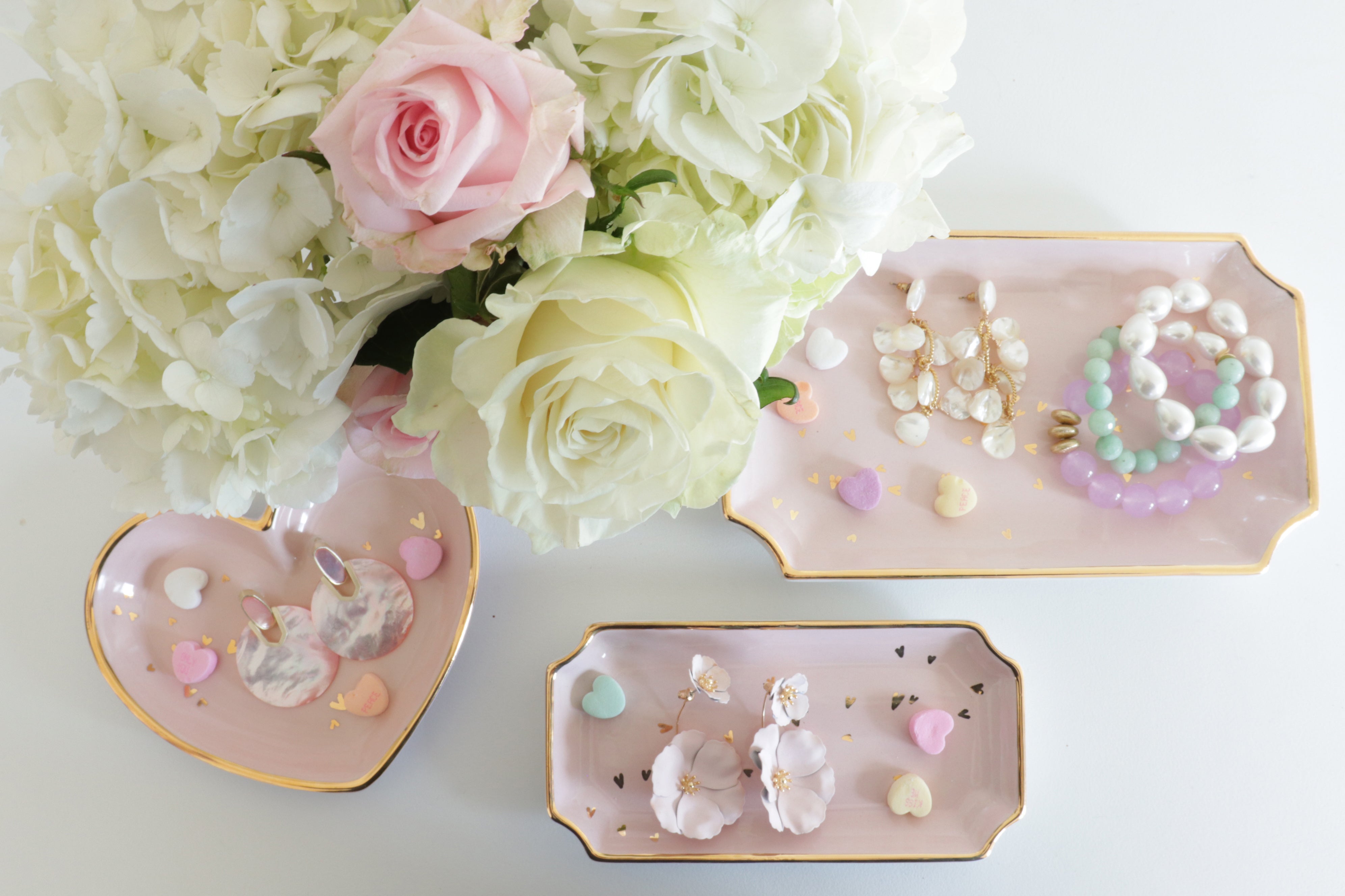 "Confetti Hearts" Tray