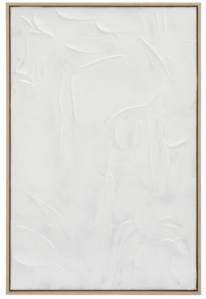 The Minimalist White Framed Wall Art - The Mayfair Hall