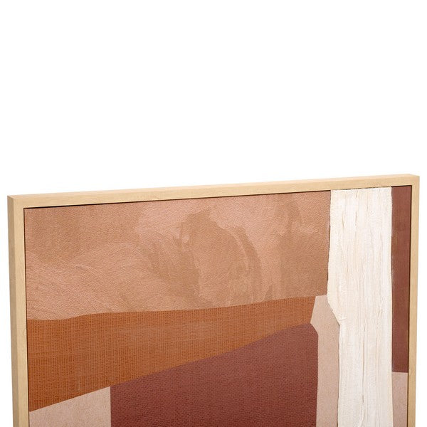 Boardwalk Dunes Framed Mixed Media Art