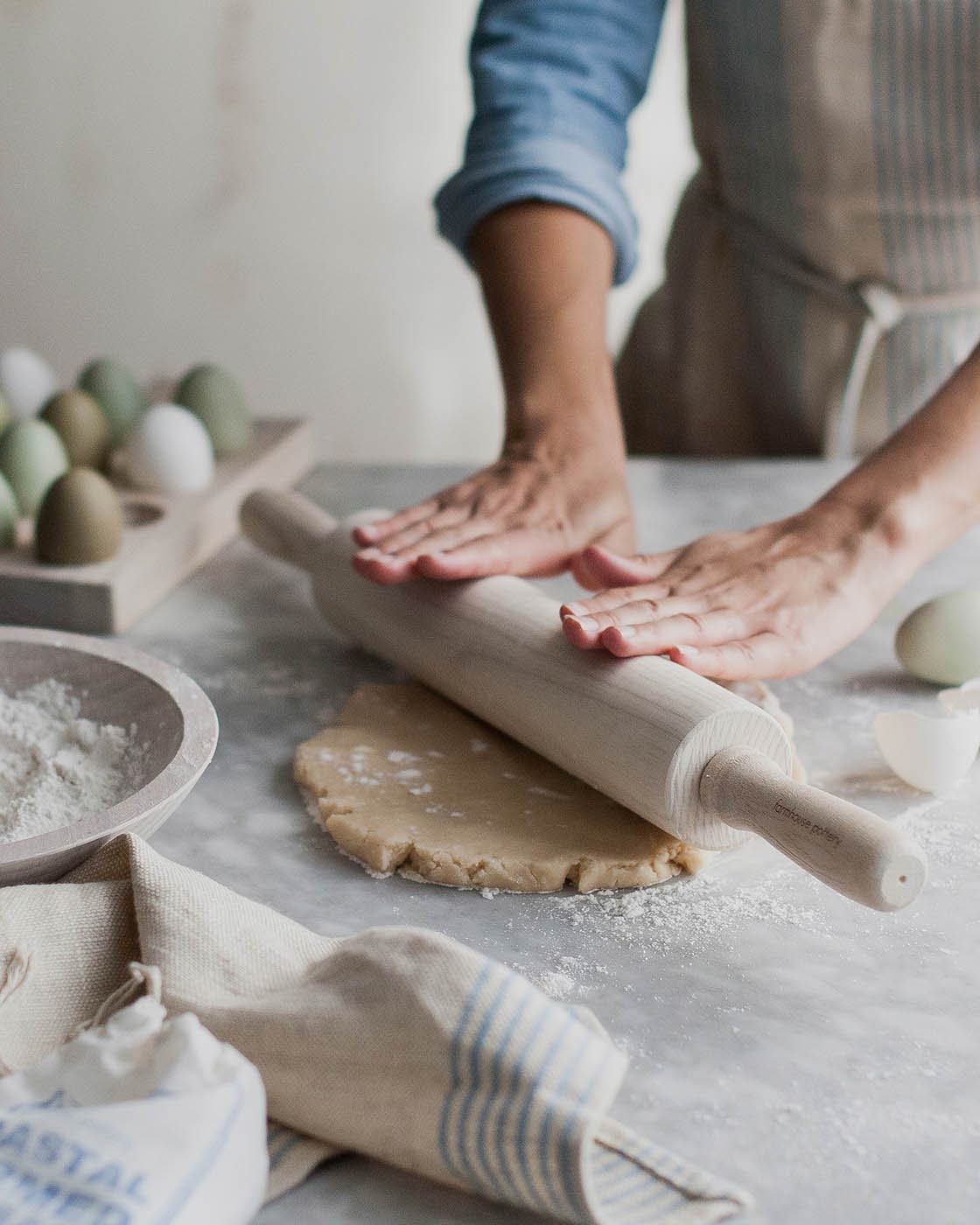 Traditional Ash Rolling Pins