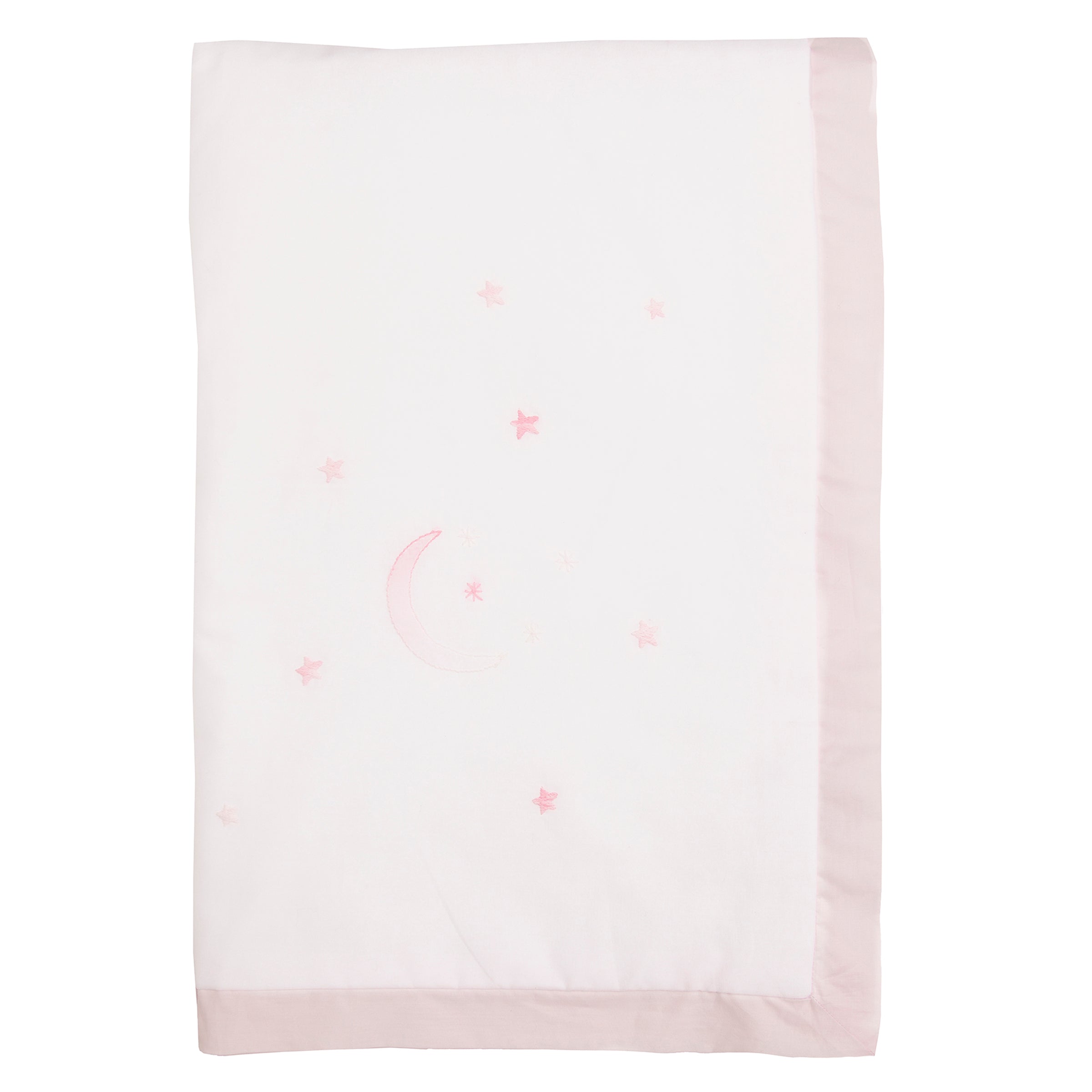 BABY OVER THE MOON COTTON STROLLER BLANKET