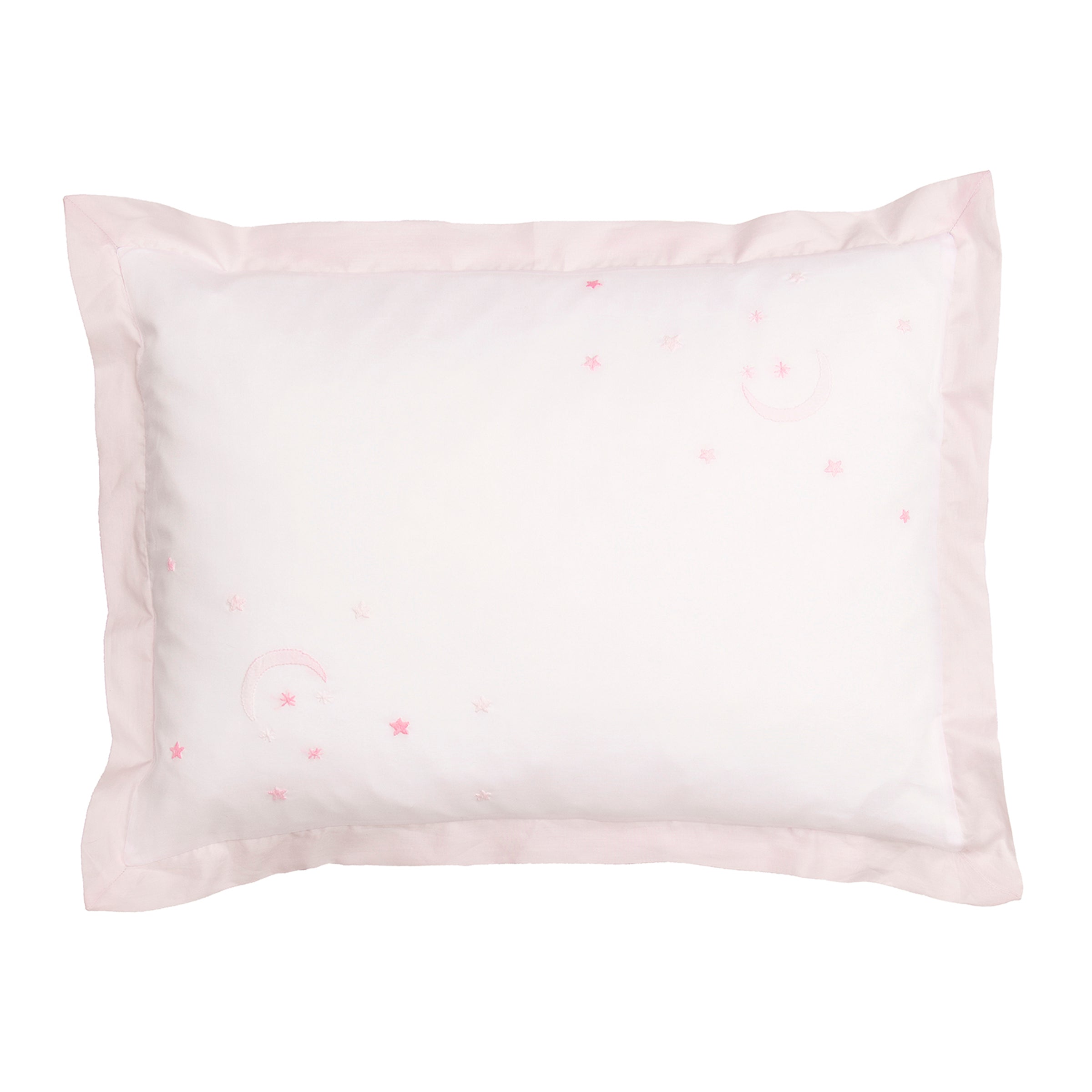 BABY OVER THE MOON COTTON PILLOW SHAM