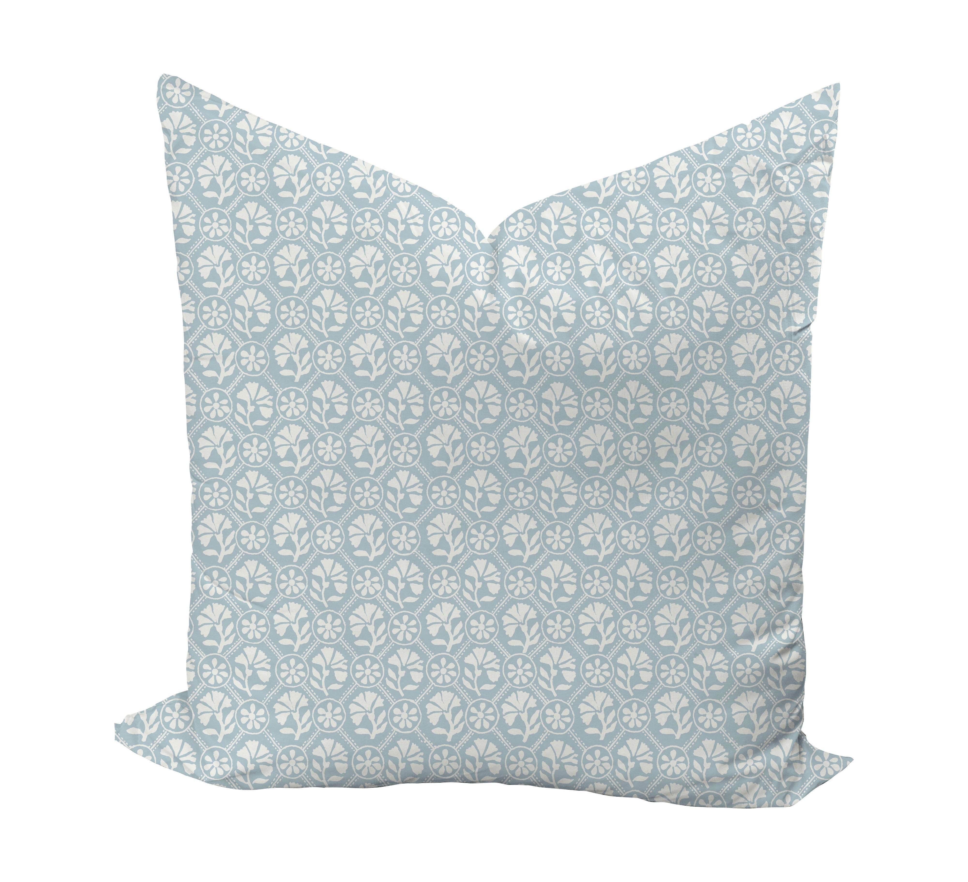 Sophie in Ice Reverse Bedding Pillow Cover