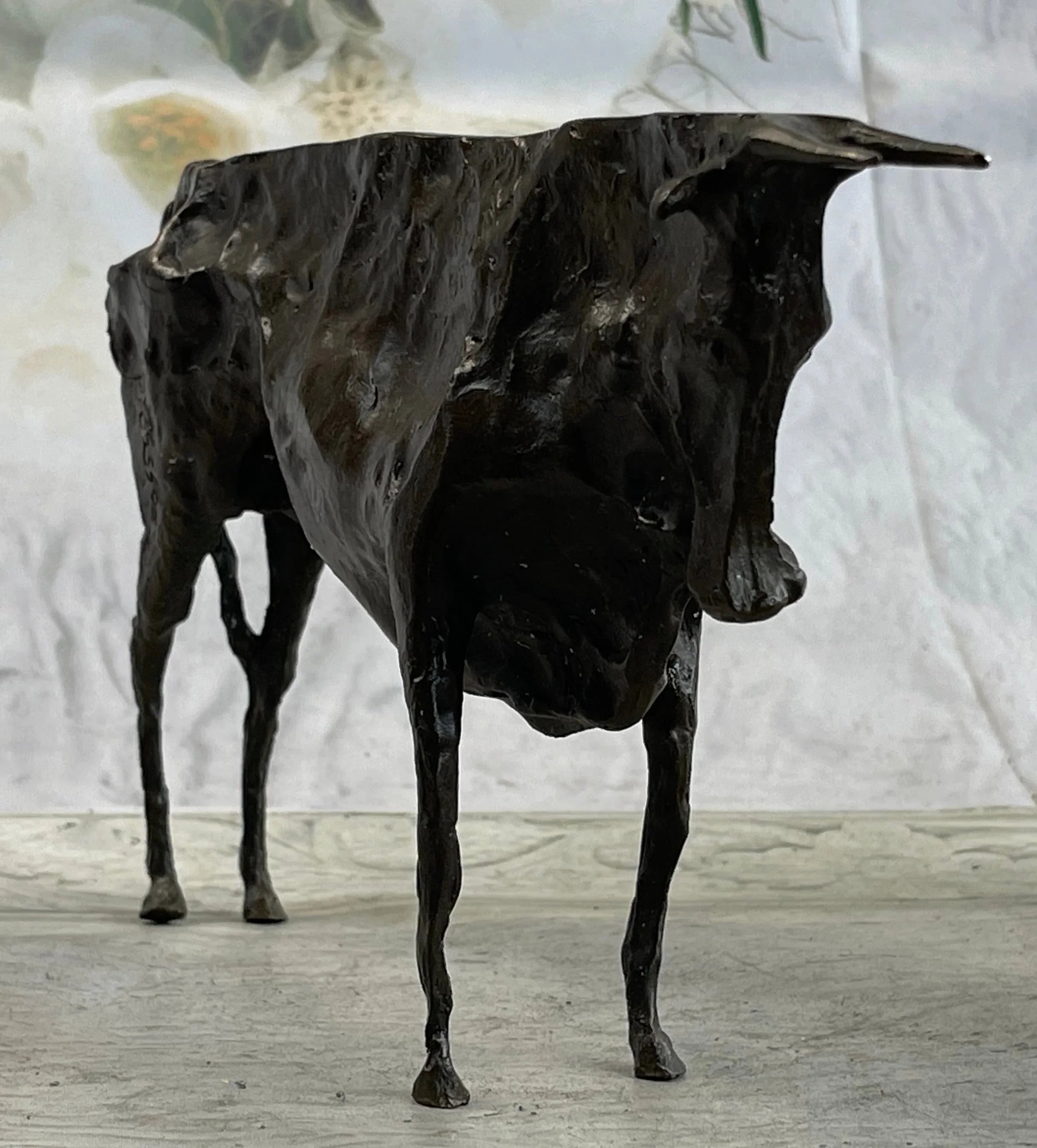 Picasso Bronze Bull Sculpture Figurine Abstract Cubism Figurine Figure Art 6" x 10" - The Mayfair Hall