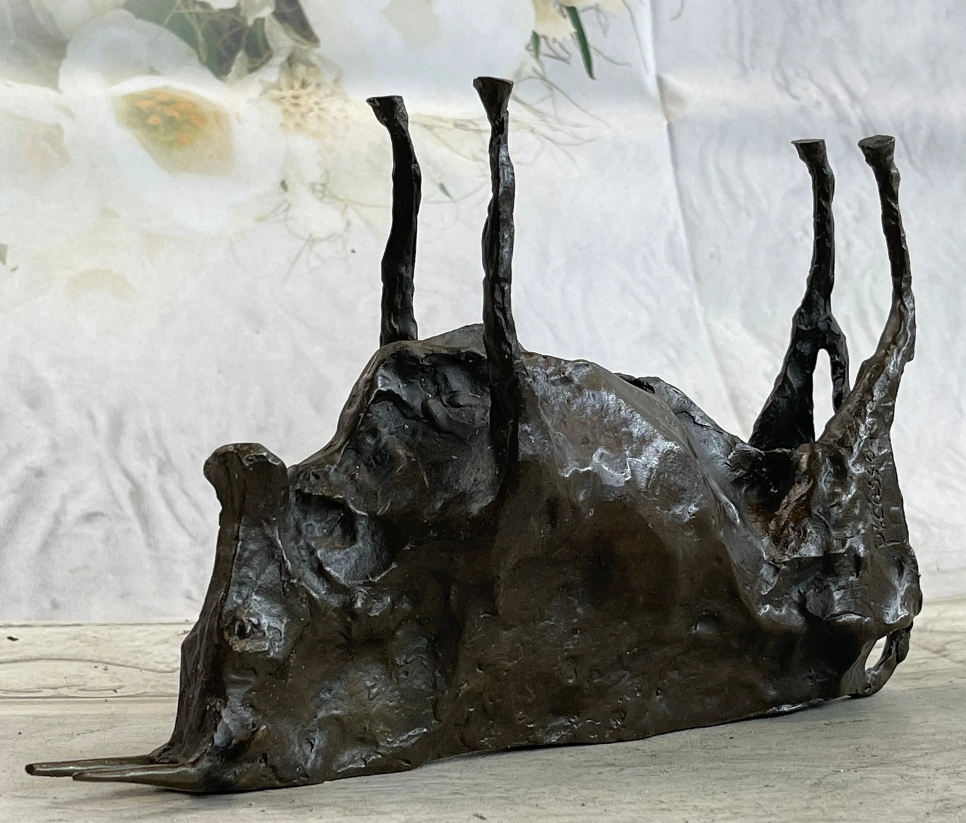 Picasso Bronze Bull Sculpture Figurine Abstract Cubism Figurine Figure Art 6" x 10" - The Mayfair Hall