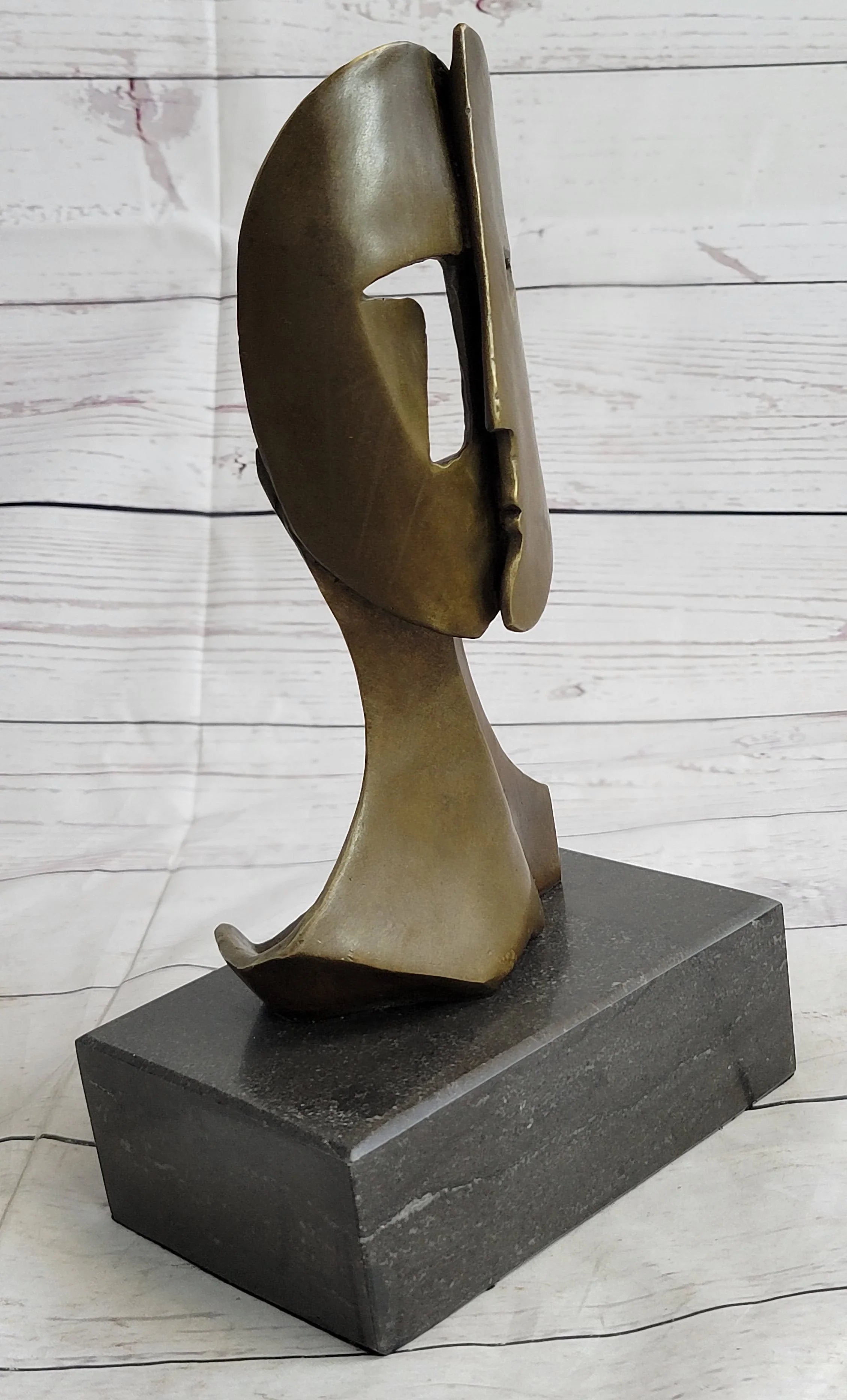Pablo Picasso Two Faces Mask Modern Art Cubism Statue Sculpture Decor 11" x 6" - The Mayfair Hall