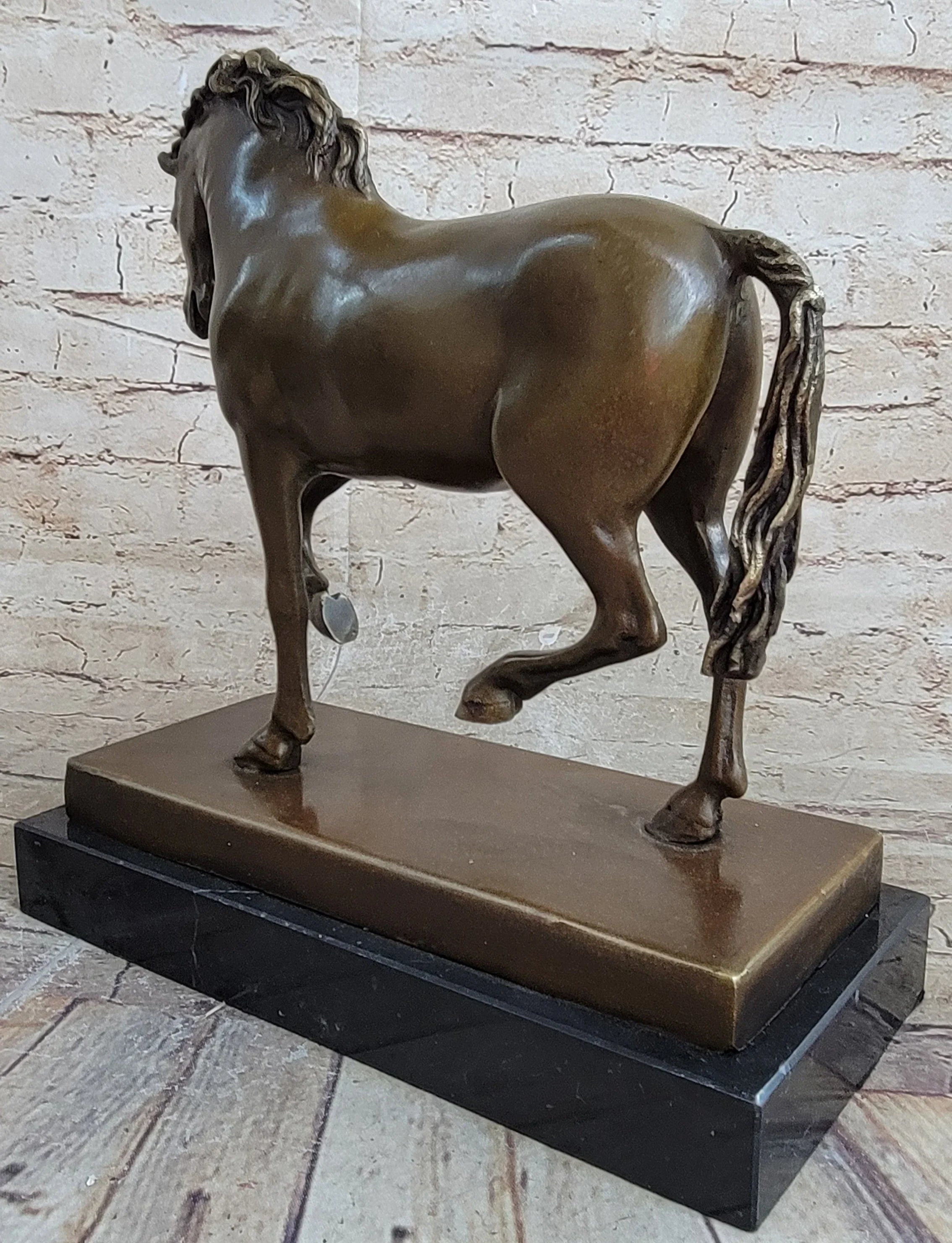 Tang Horse by Barye Art Deco Modern Bronze Sculpture Figurine Hot Cast Statue - The Mayfair Hall