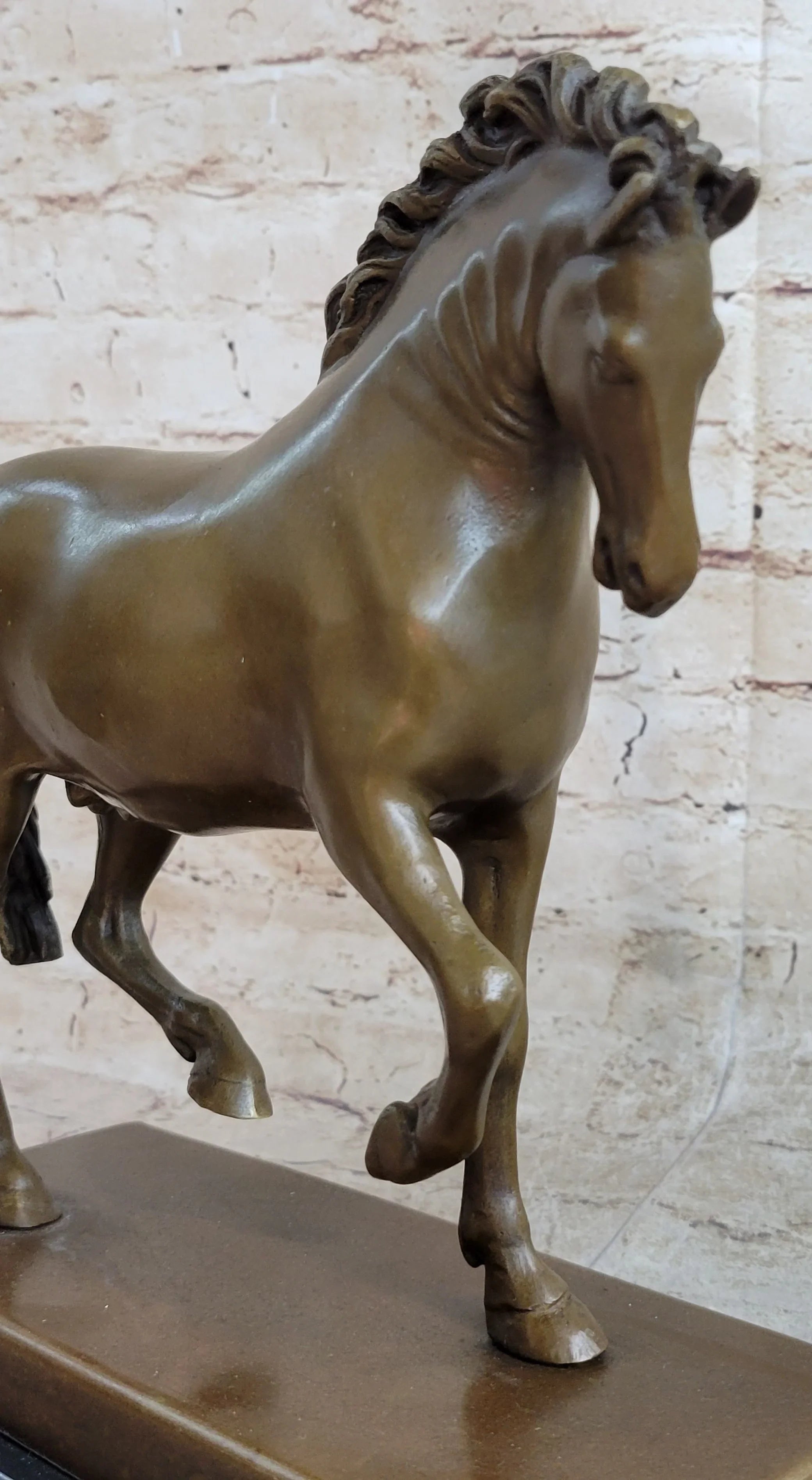 Tang Horse by Barye Art Deco Modern Bronze Sculpture Figurine Hot Cast Statue - The Mayfair Hall