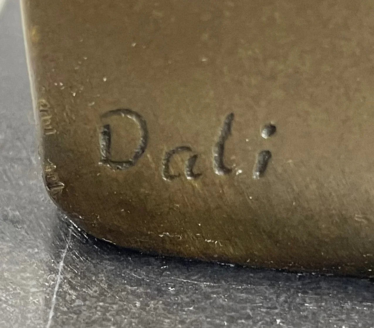 Signed Salvador Dali Abstract Woman Bronze Marble Base Figurine Hot Cast Figure - The Mayfair Hall