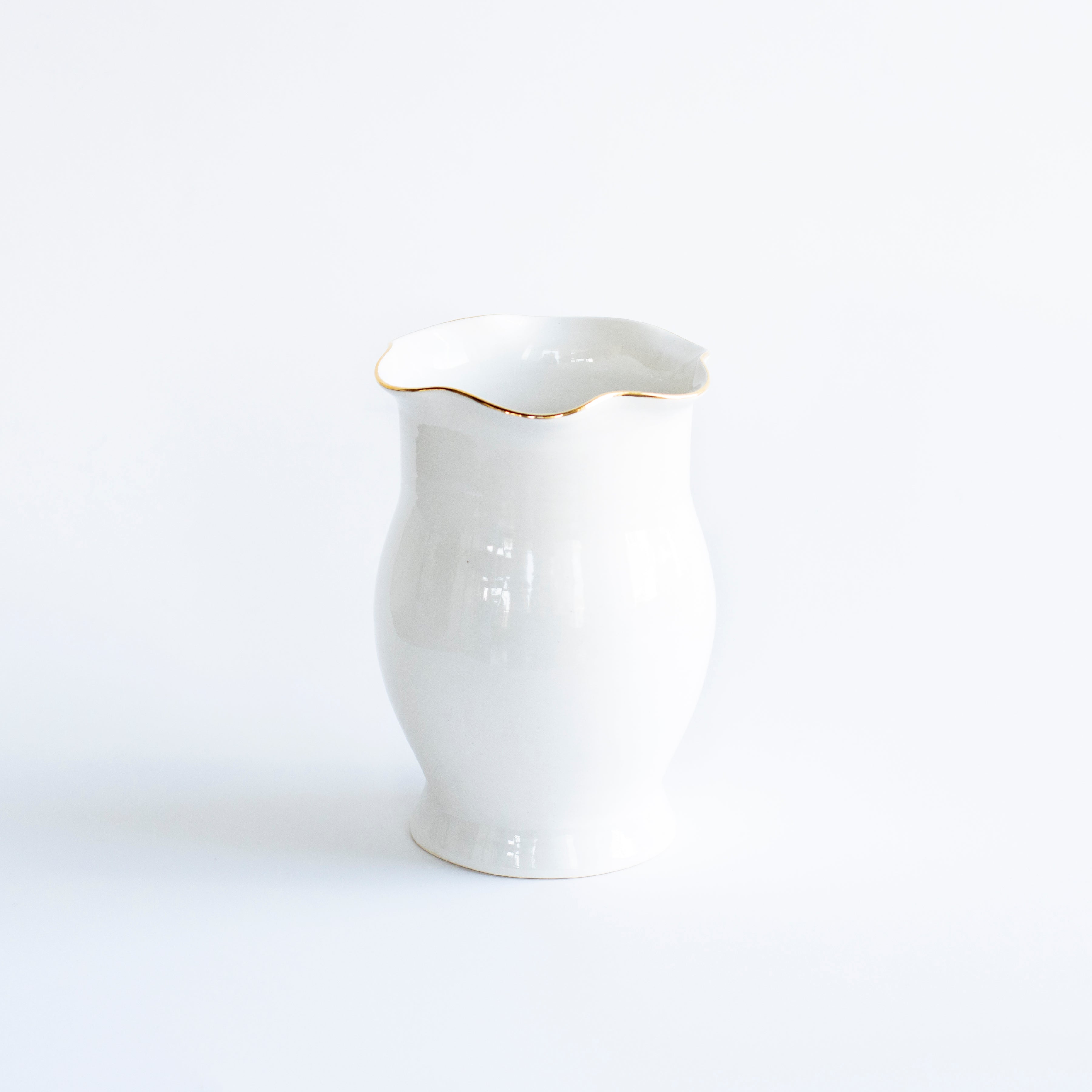 Wavy Amphora Vase