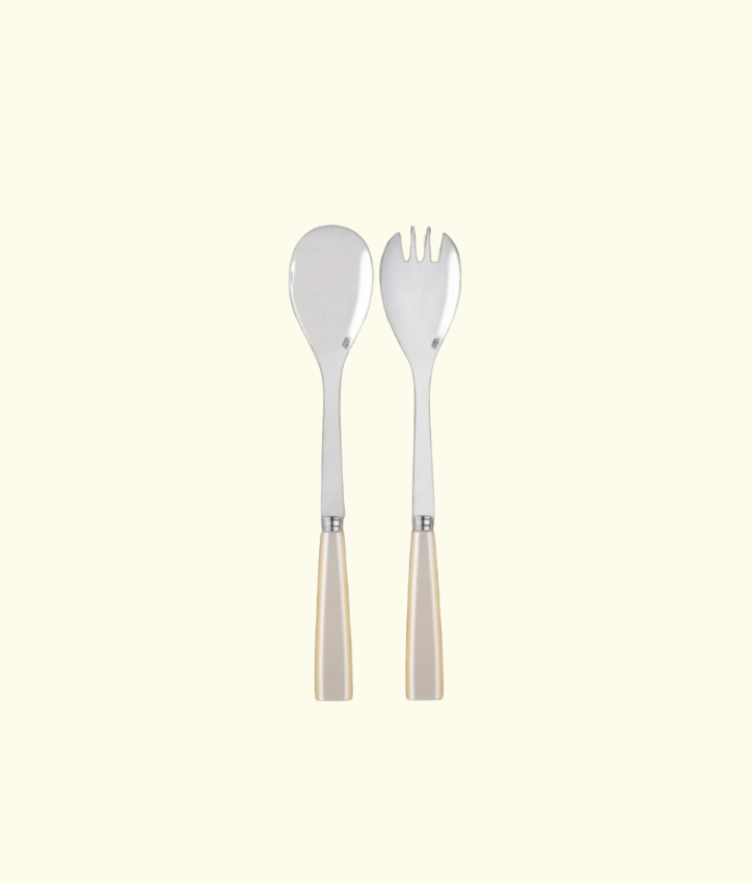 Icône Salad Serving Set, Pearl