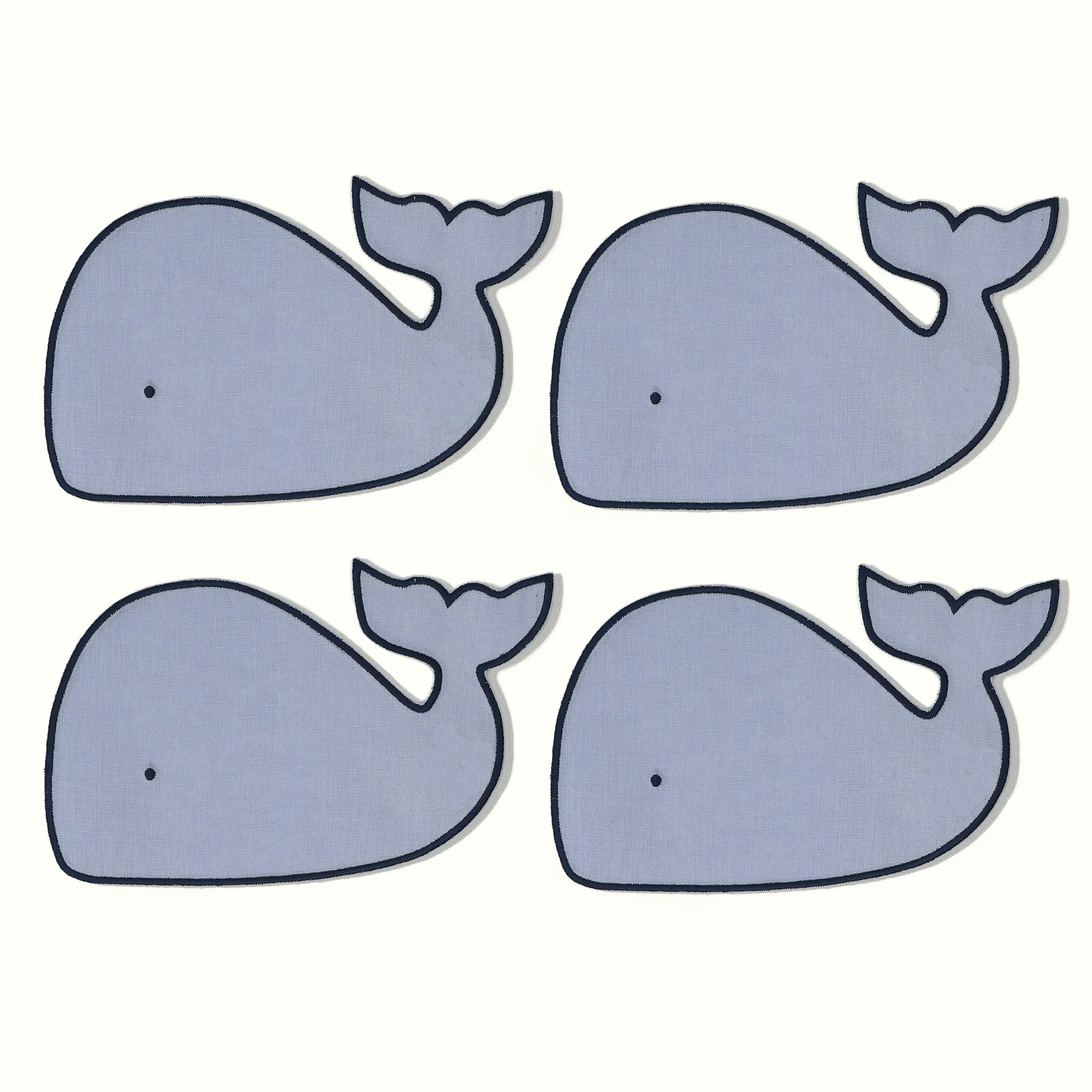 Whale Cocktail Napkins - The Mayfair Hall