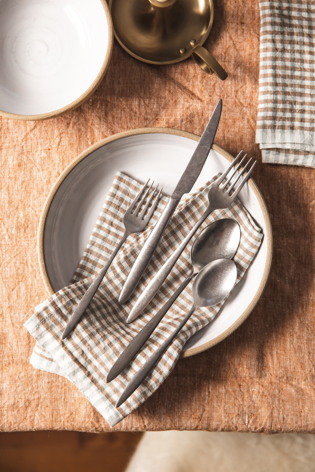 Farmhouse Gingham Napkins