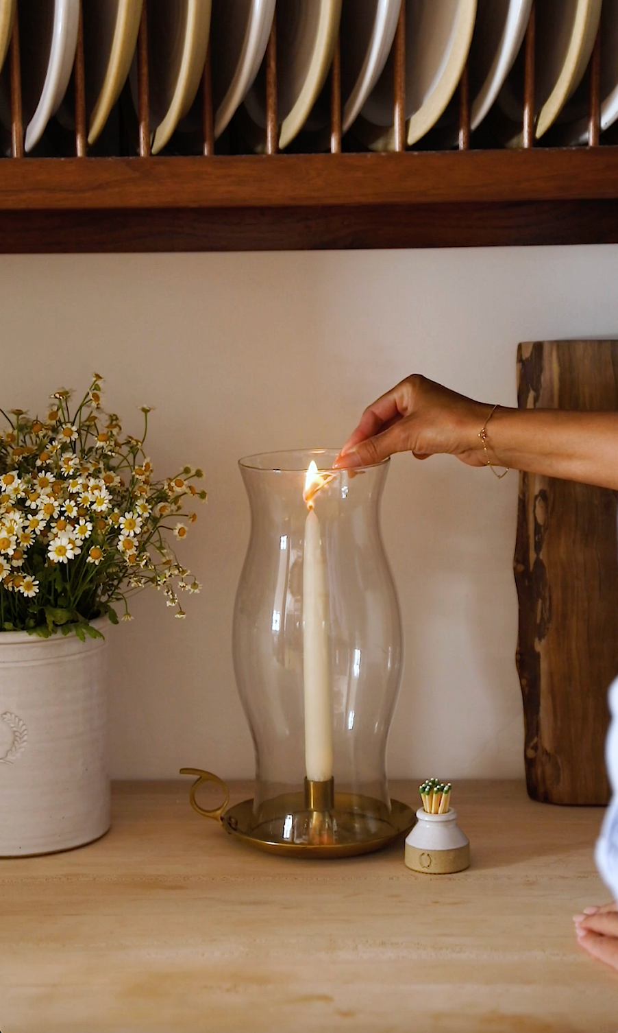 Taper Candles - White