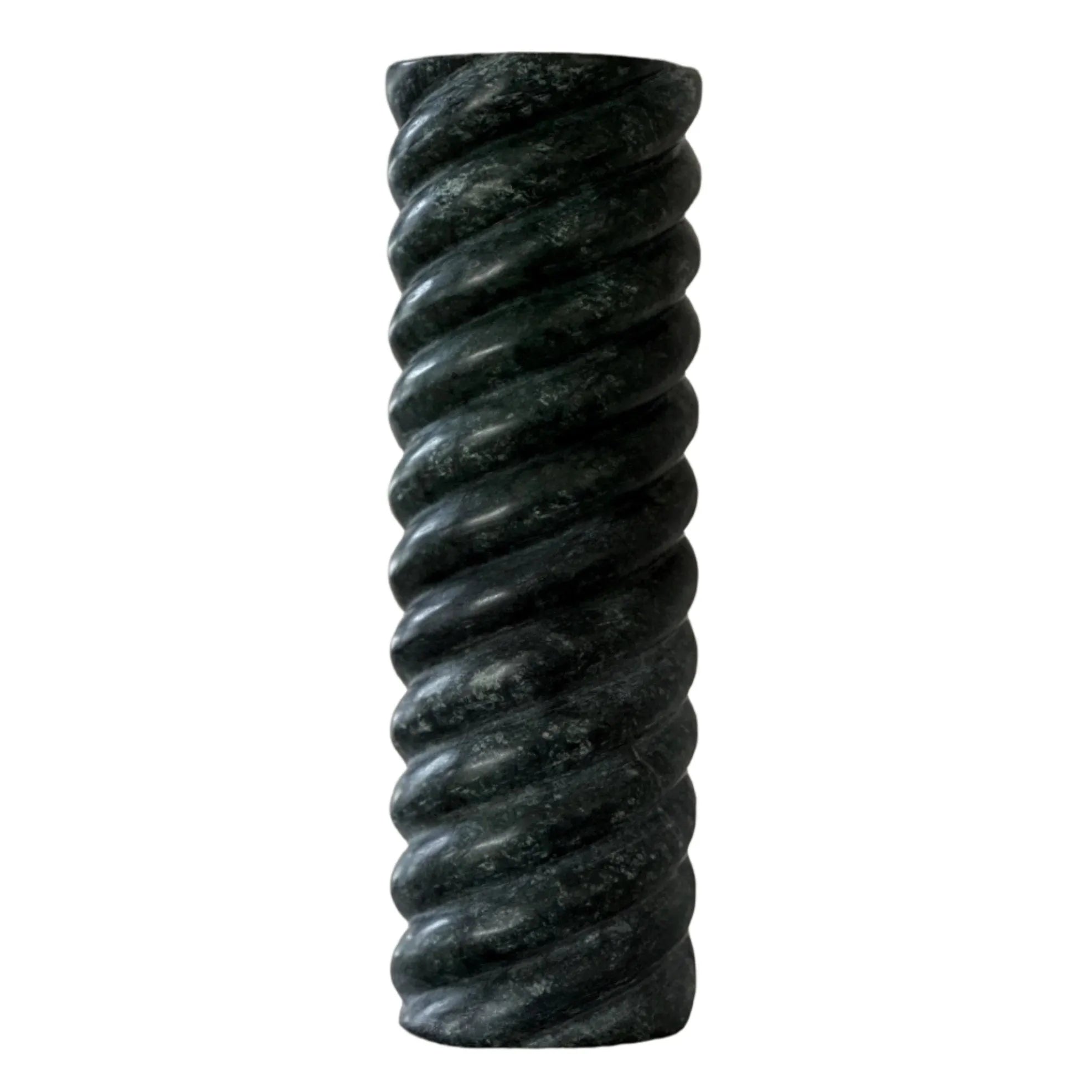 Anastasio Home Tall Swell Vase in Emerald