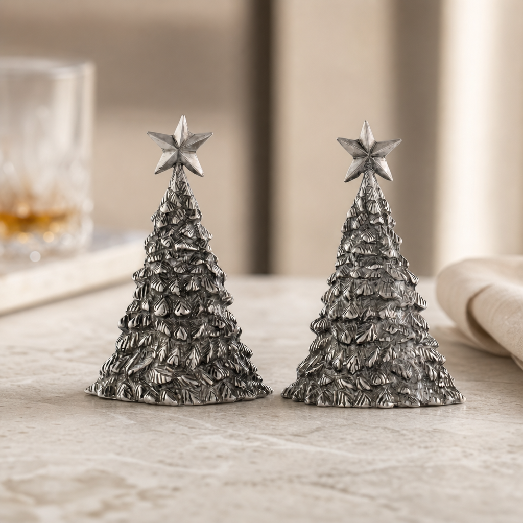 Christmas Tree Salt and Pepper
