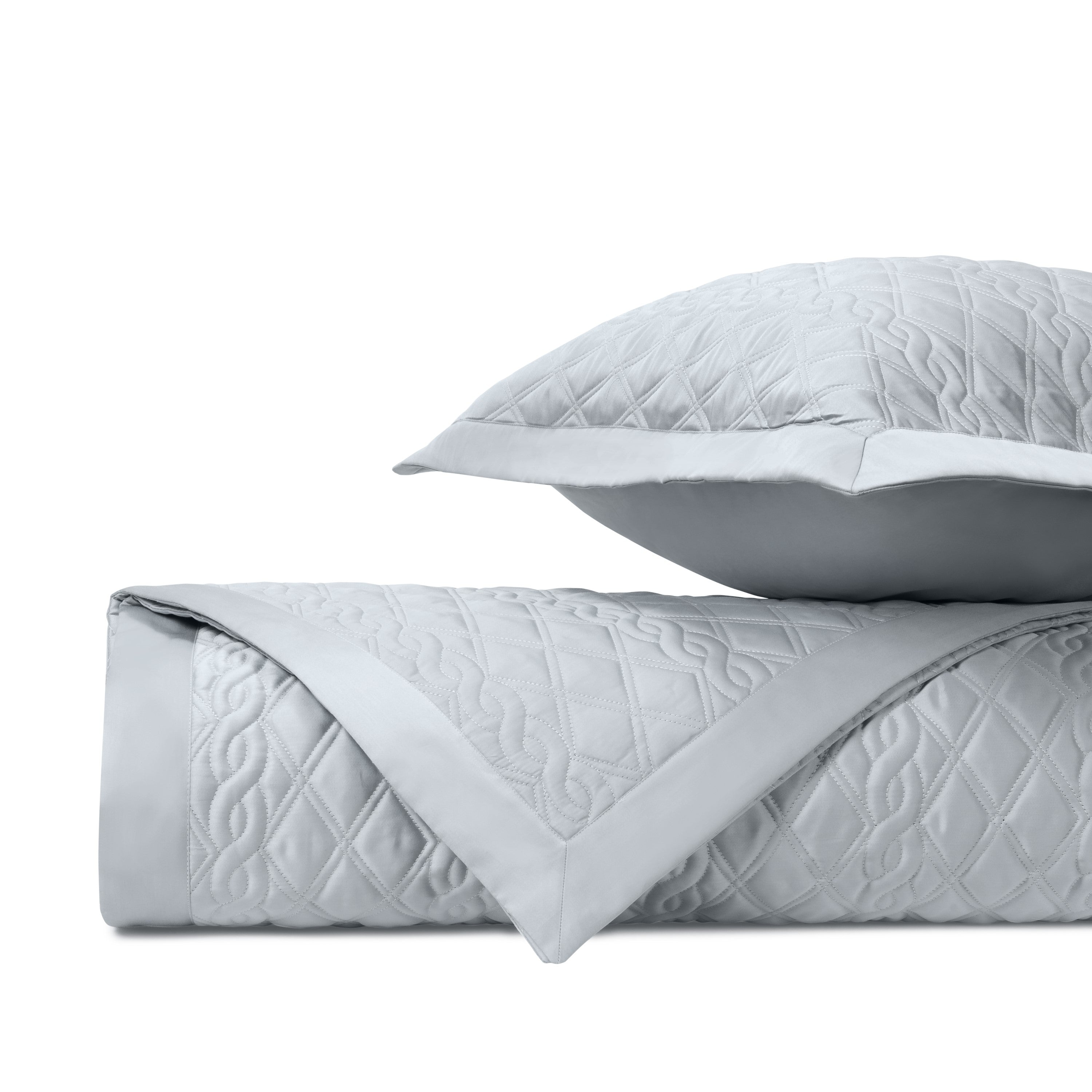 Abbey Quilted Coverlet (Euro) Set