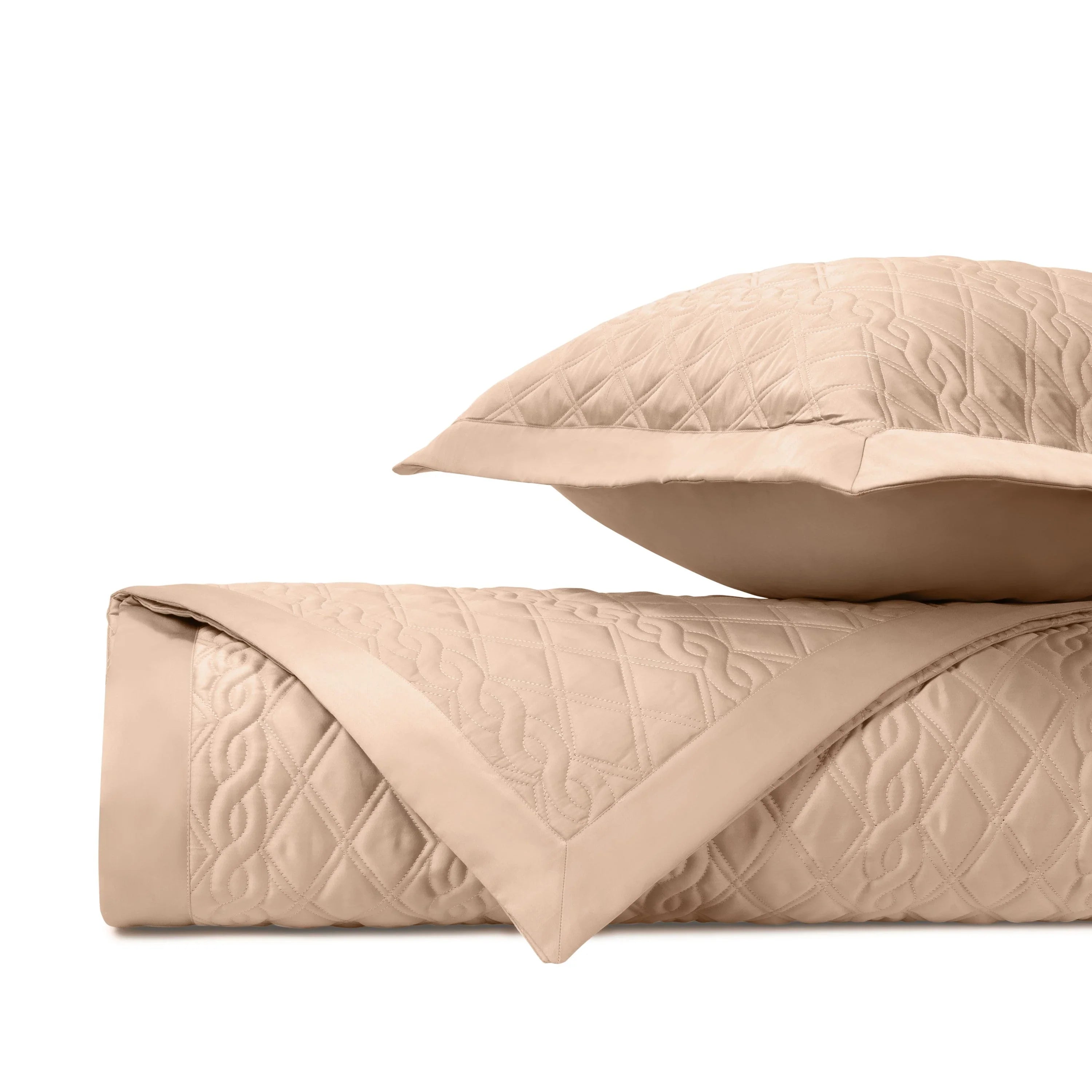 Abbey Quilted Coverlet Set - The Mayfair Hall