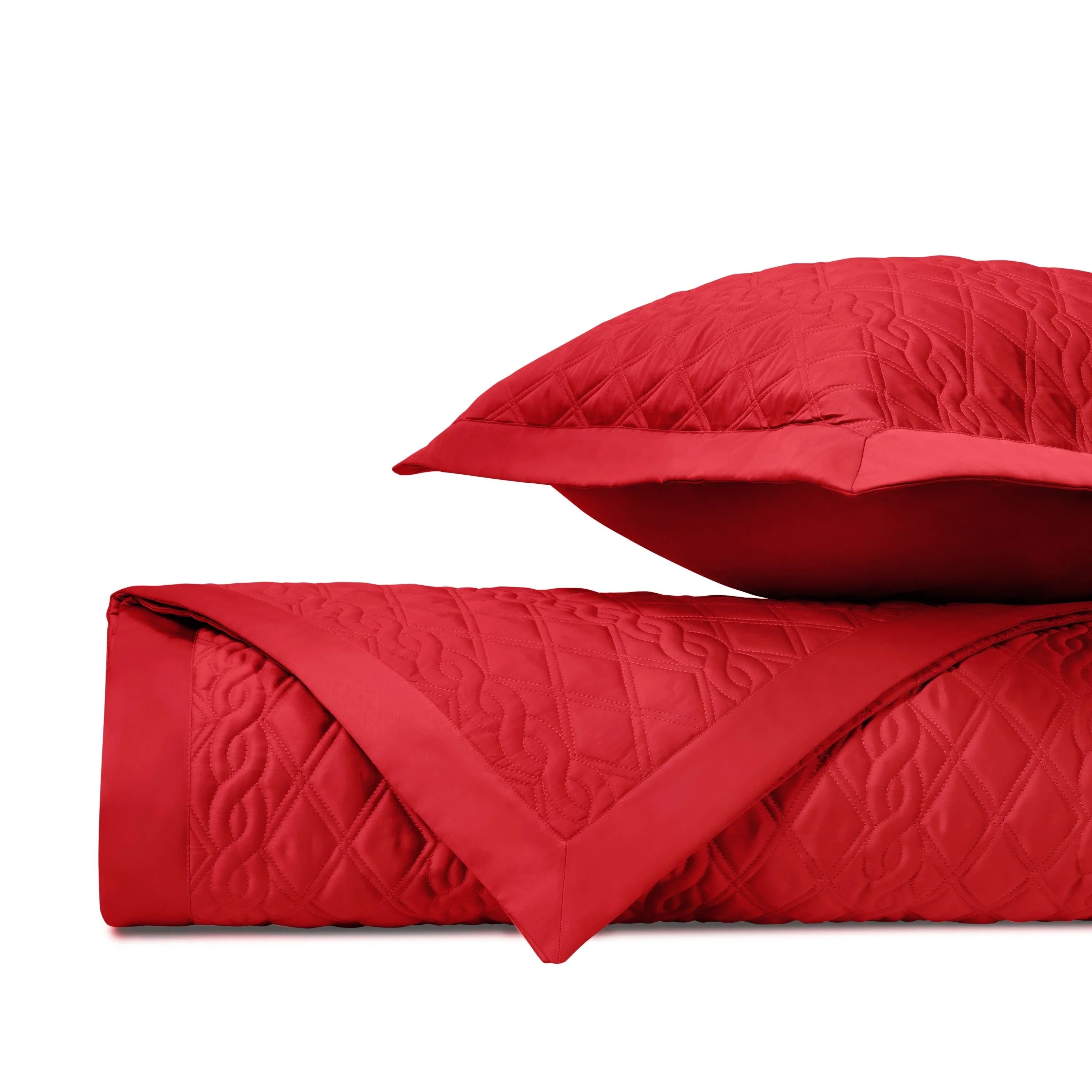 Abbey Quilted Coverlet Set - The Mayfair Hall