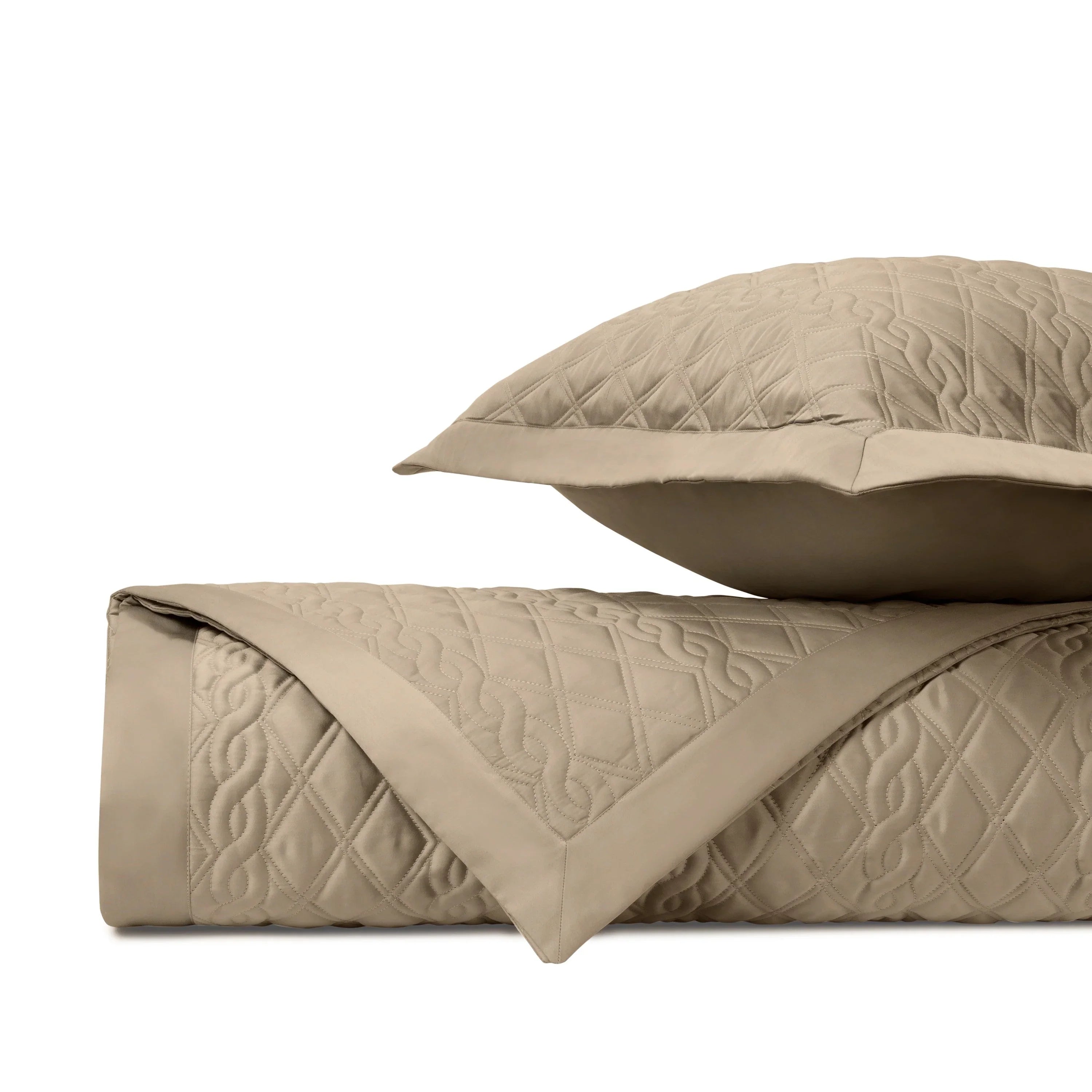 Abbey Quilted Coverlet Set - The Mayfair Hall