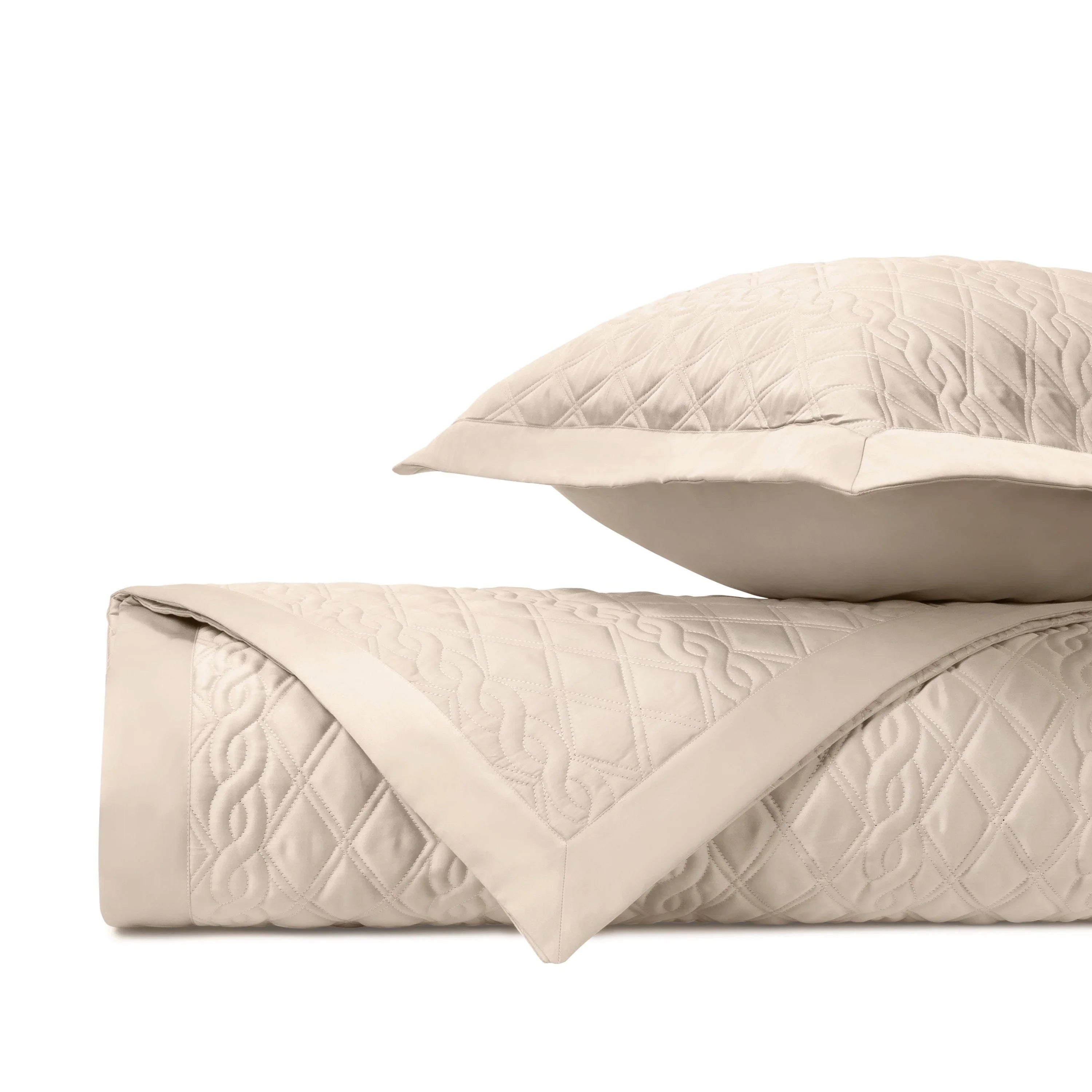 Abbey Quilted Coverlet Set - The Mayfair Hall