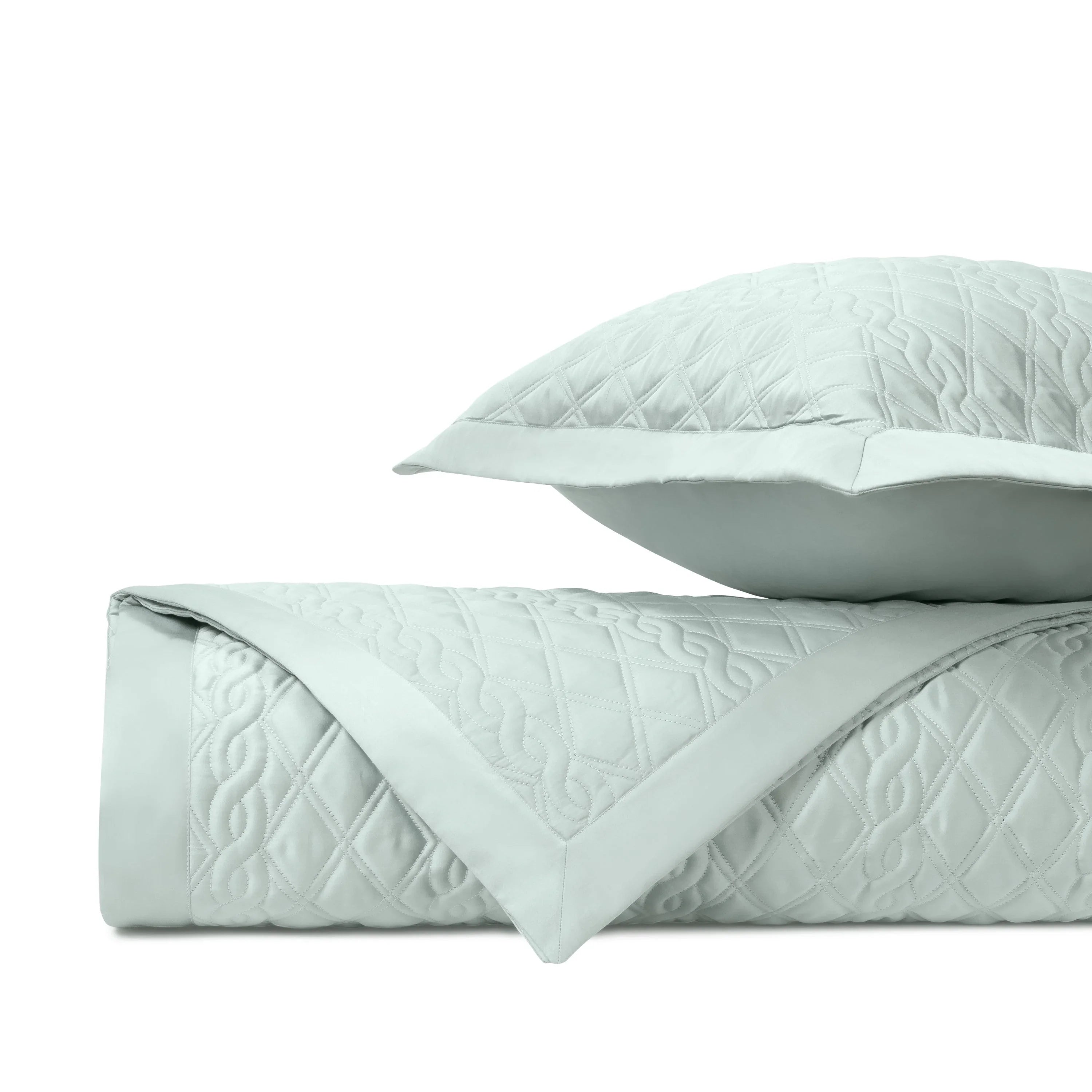 Abbey Quilted Coverlet Set - The Mayfair Hall