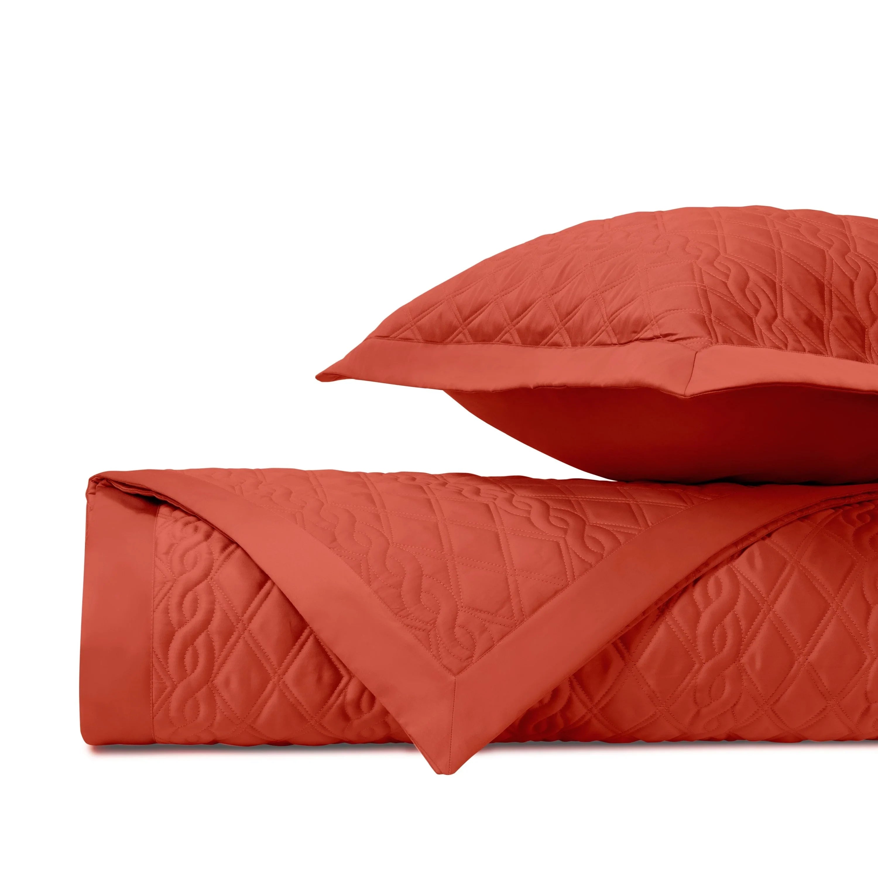 Abbey Quilted Coverlet (Euro) Set