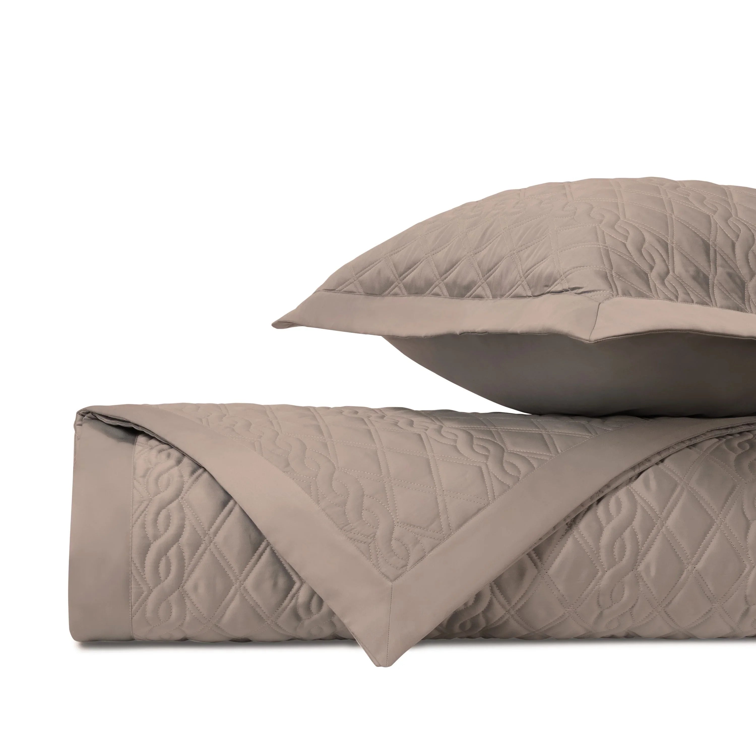 Abbey Quilted Coverlet Set - The Mayfair Hall