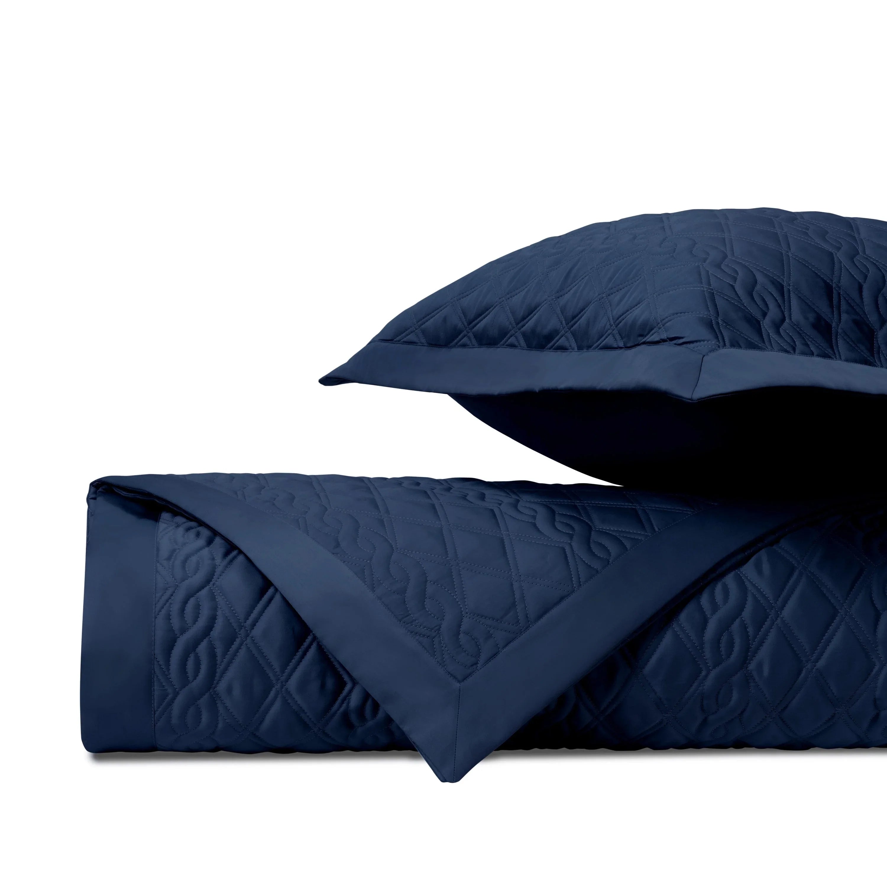 Abbey Quilted Coverlet Set - The Mayfair Hall