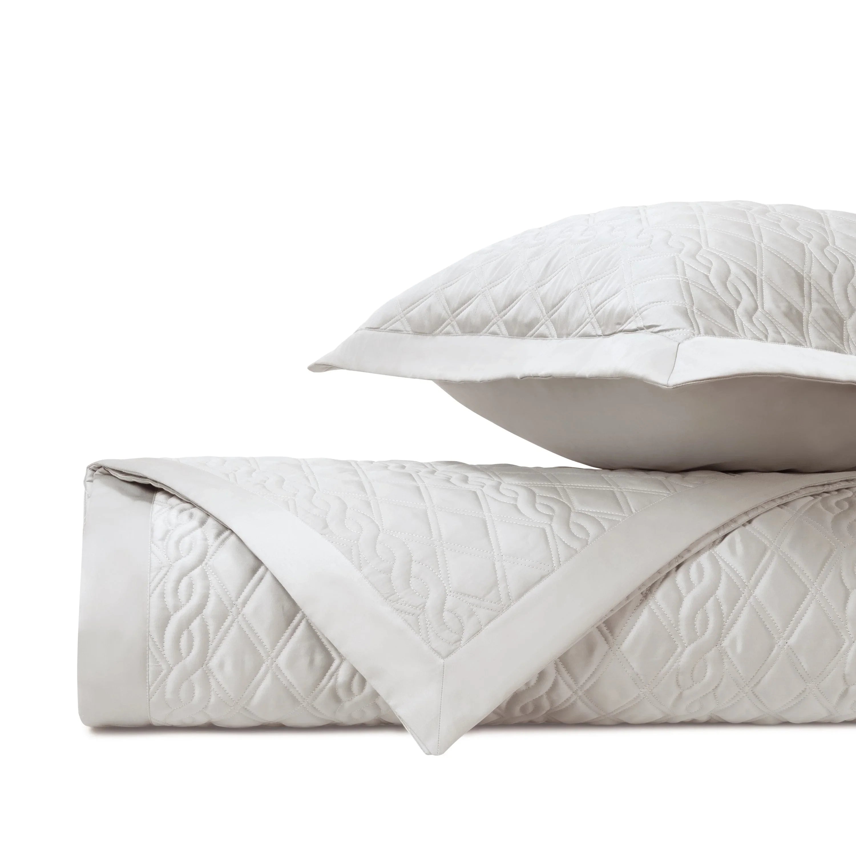 Abbey Quilted Coverlet Set - The Mayfair Hall