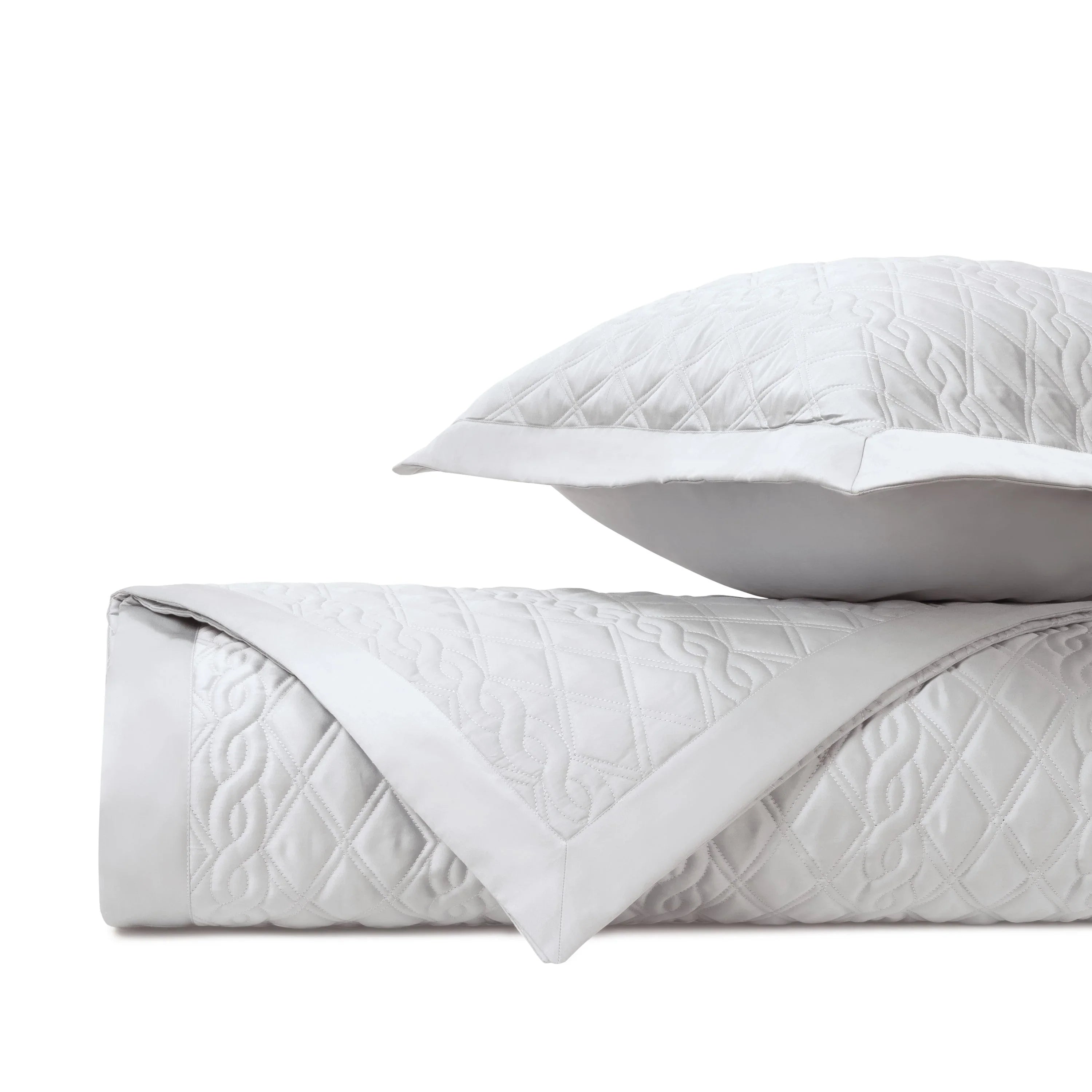 Abbey Quilted Coverlet Set - The Mayfair Hall