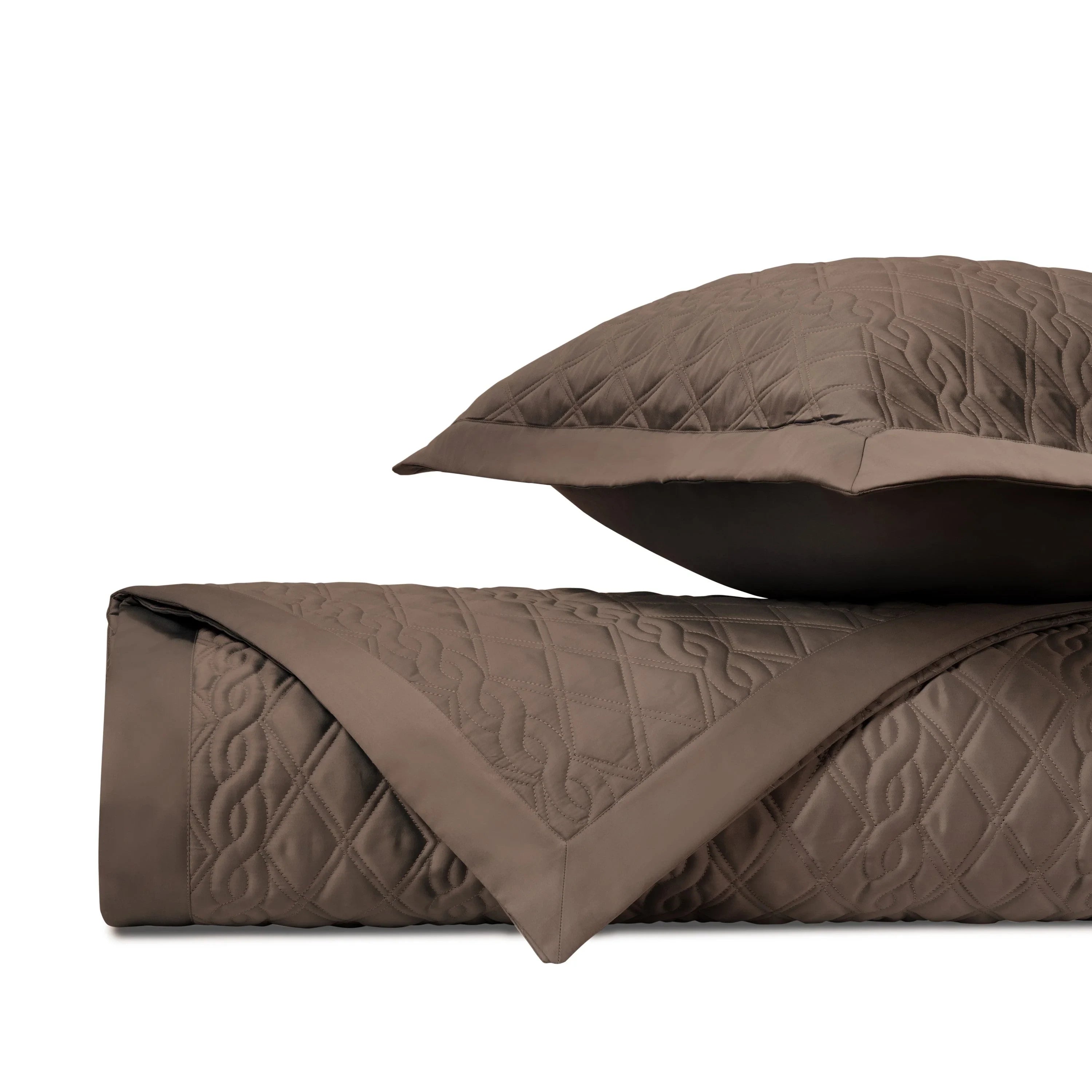 Abbey Quilted Coverlet (Euro) Set