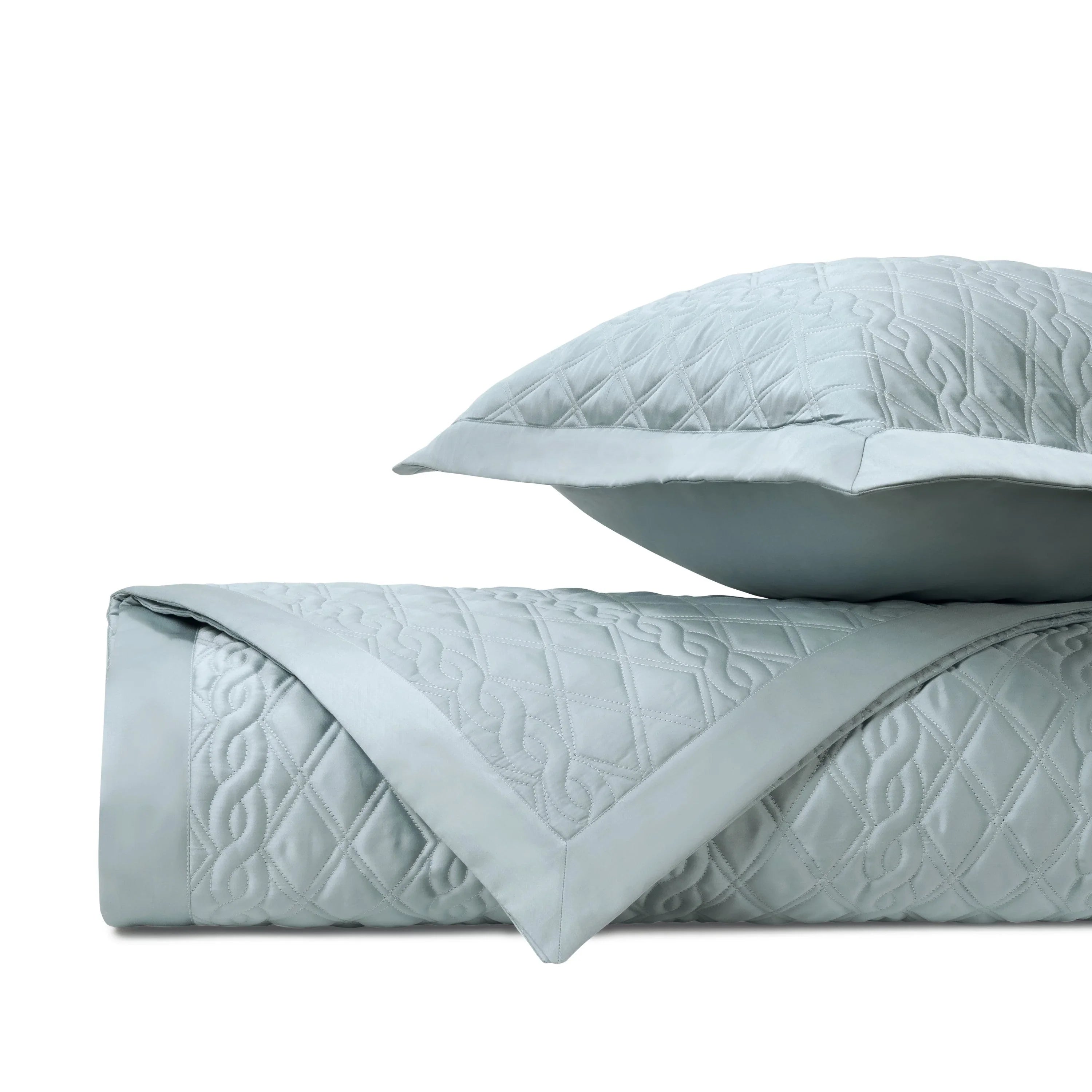 Abbey Quilted Coverlet Set - The Mayfair Hall